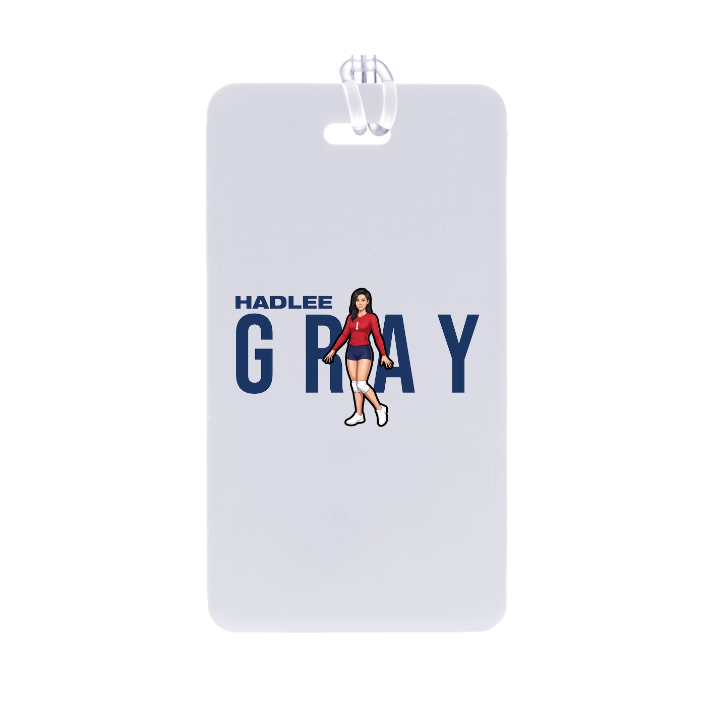 Bag Tag — Player Name in Classic