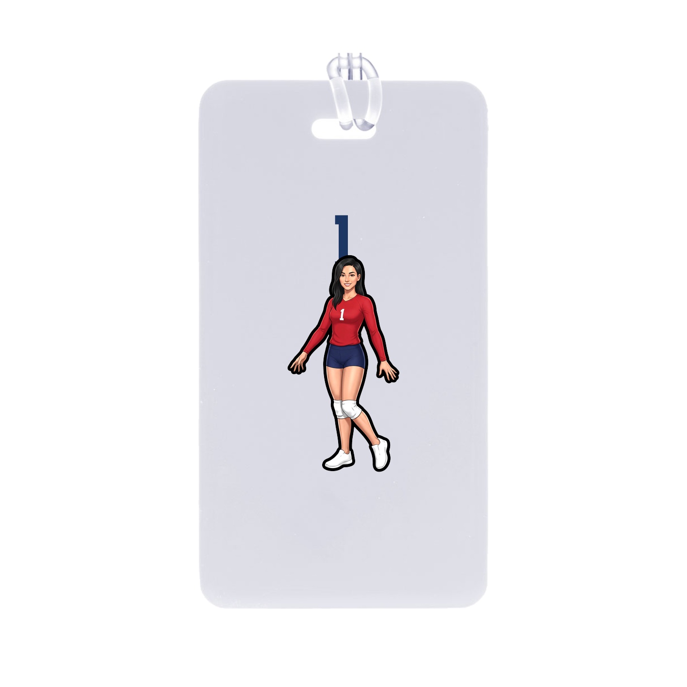 Bag Tag — Number Top in Classic