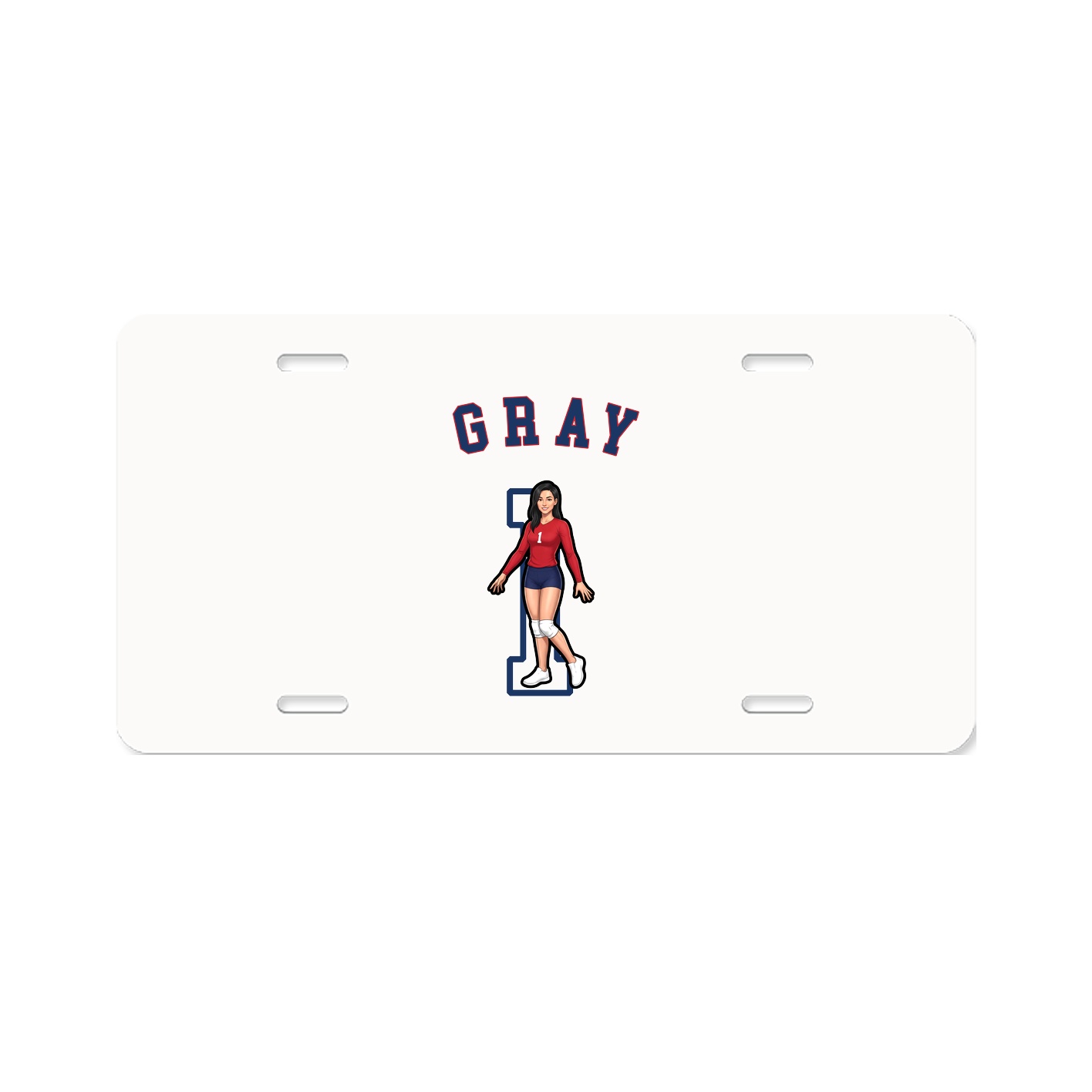 License Plate — Shirsey Arch in Classic