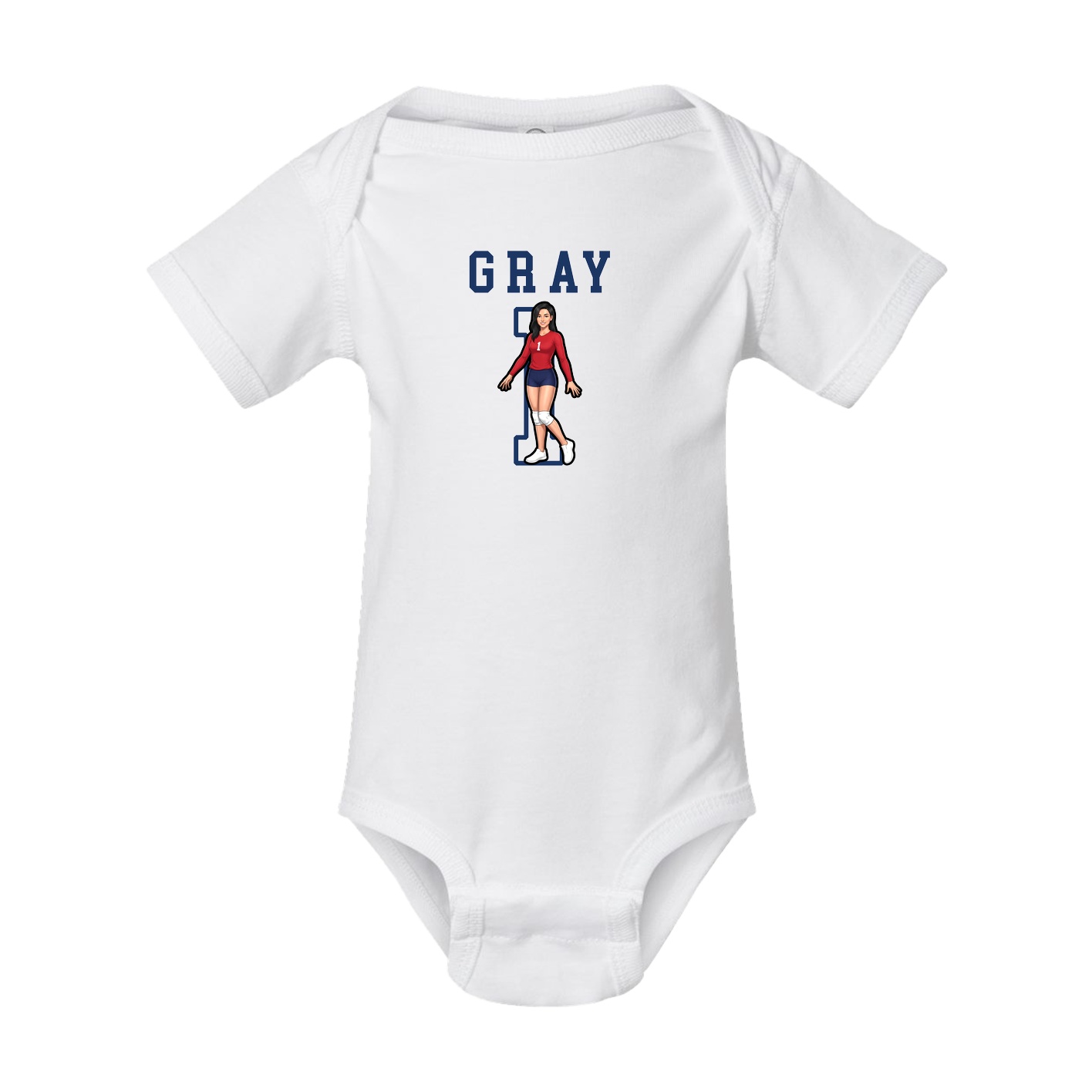 Baby Onesie — Shirsey in White