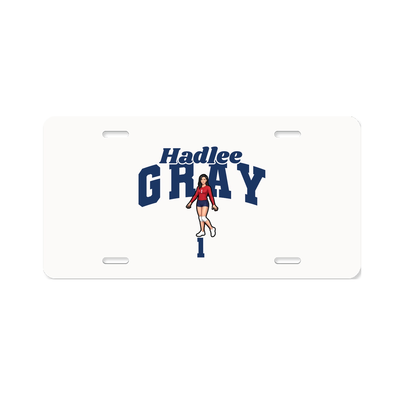 License Plate — Signature Arch in Classic