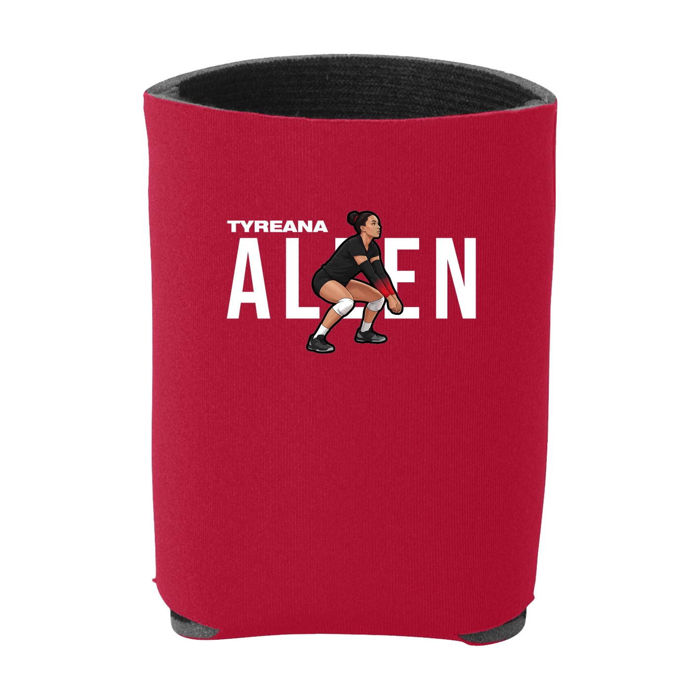 Can Holder — Player Name in Red