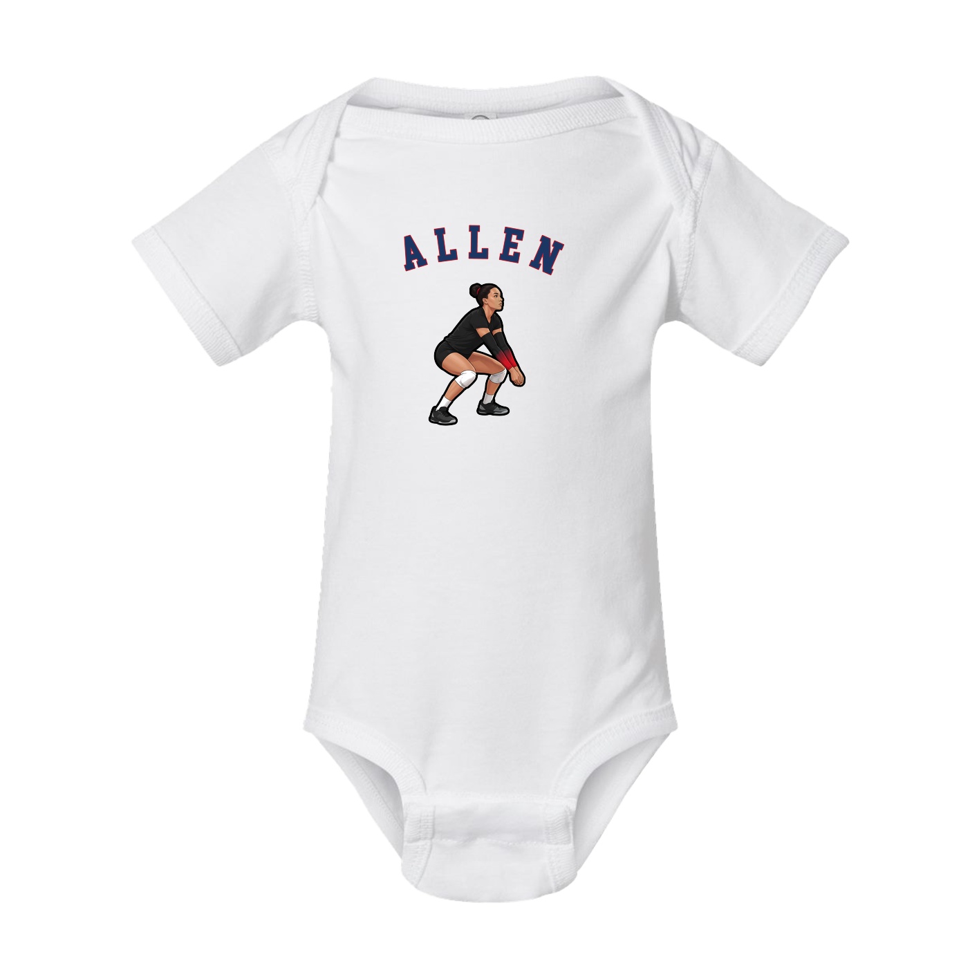 Baby Onesie — Shirsey Arch in White
