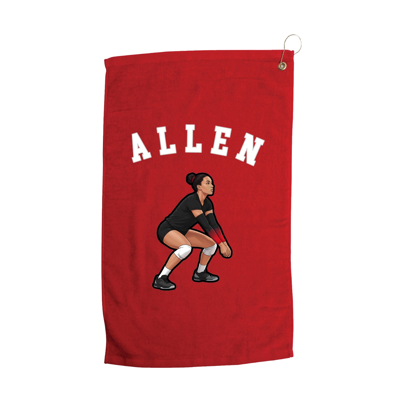 Golf Towel — Shirsey Arch in Red