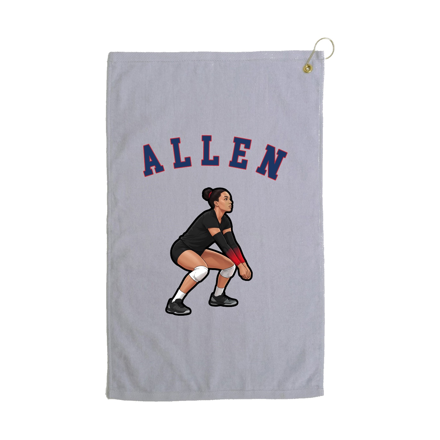 Golf Towel — Shirsey Arch in Grey