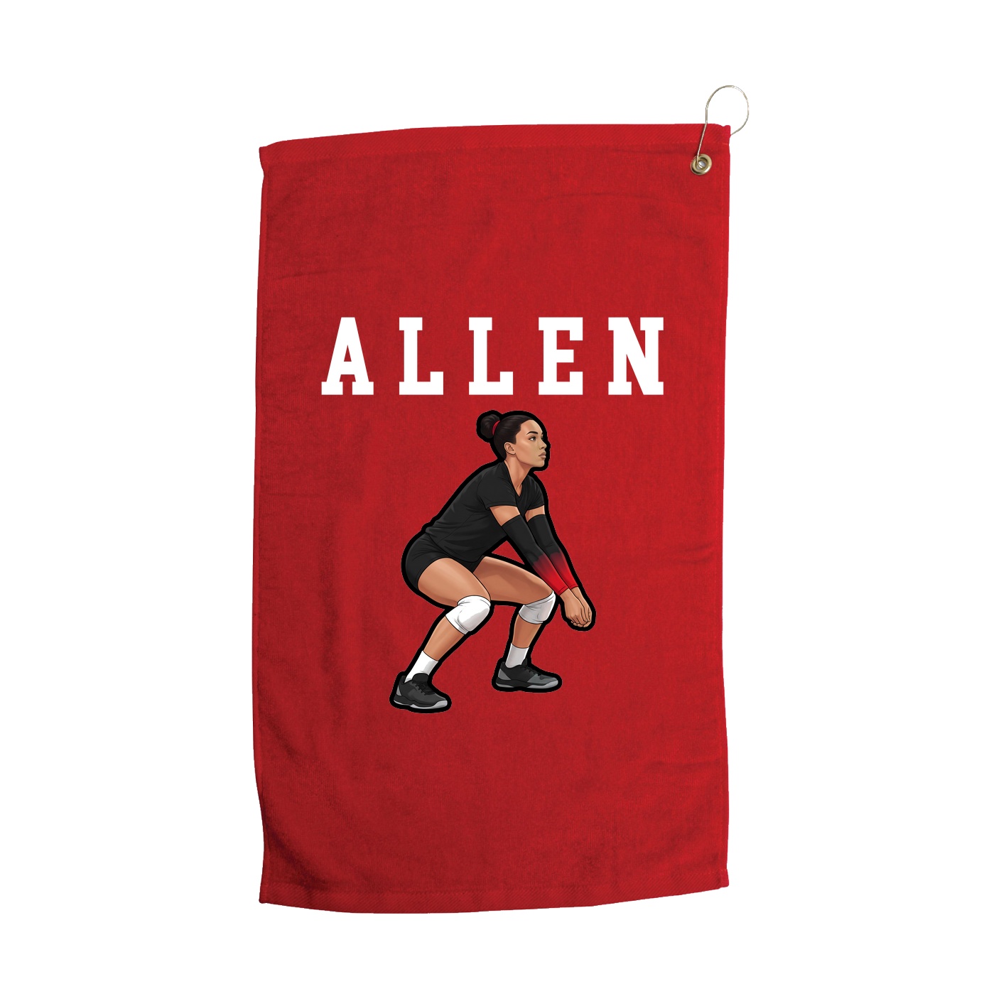 Golf Towel — Shirsey in Red