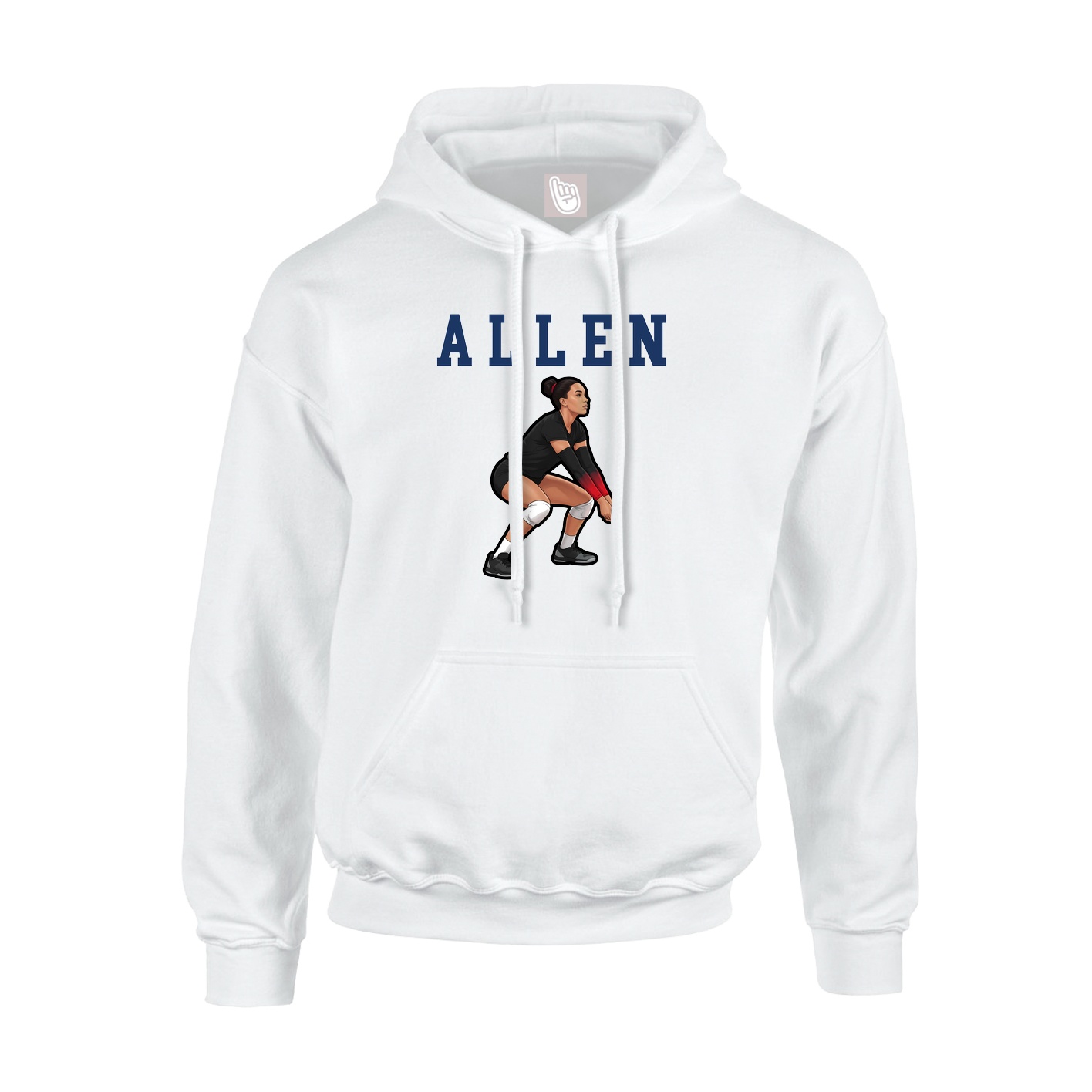 Youth Hoodie — Shirsey in White