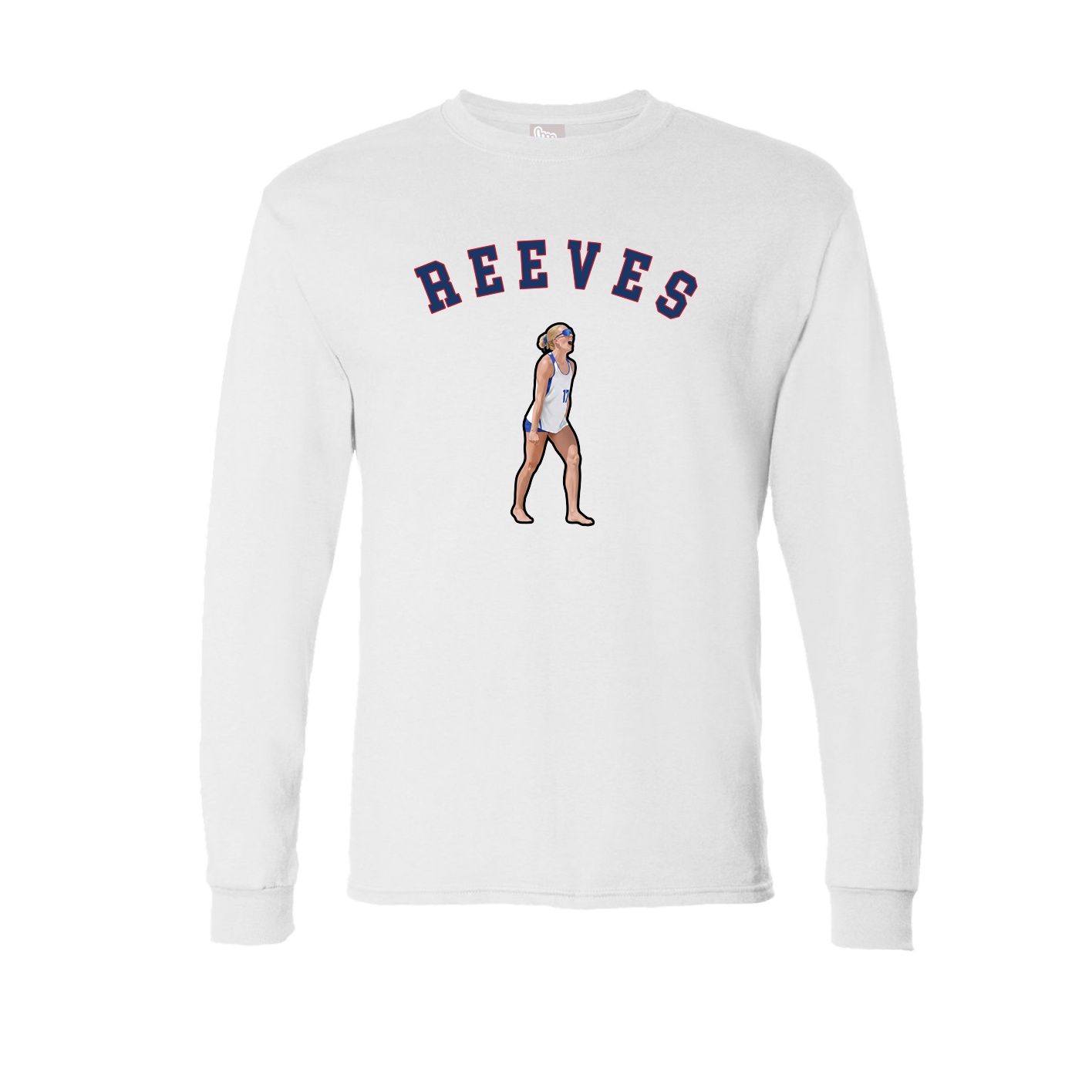 Long Sleeve Tee — Shirsey Arch in White