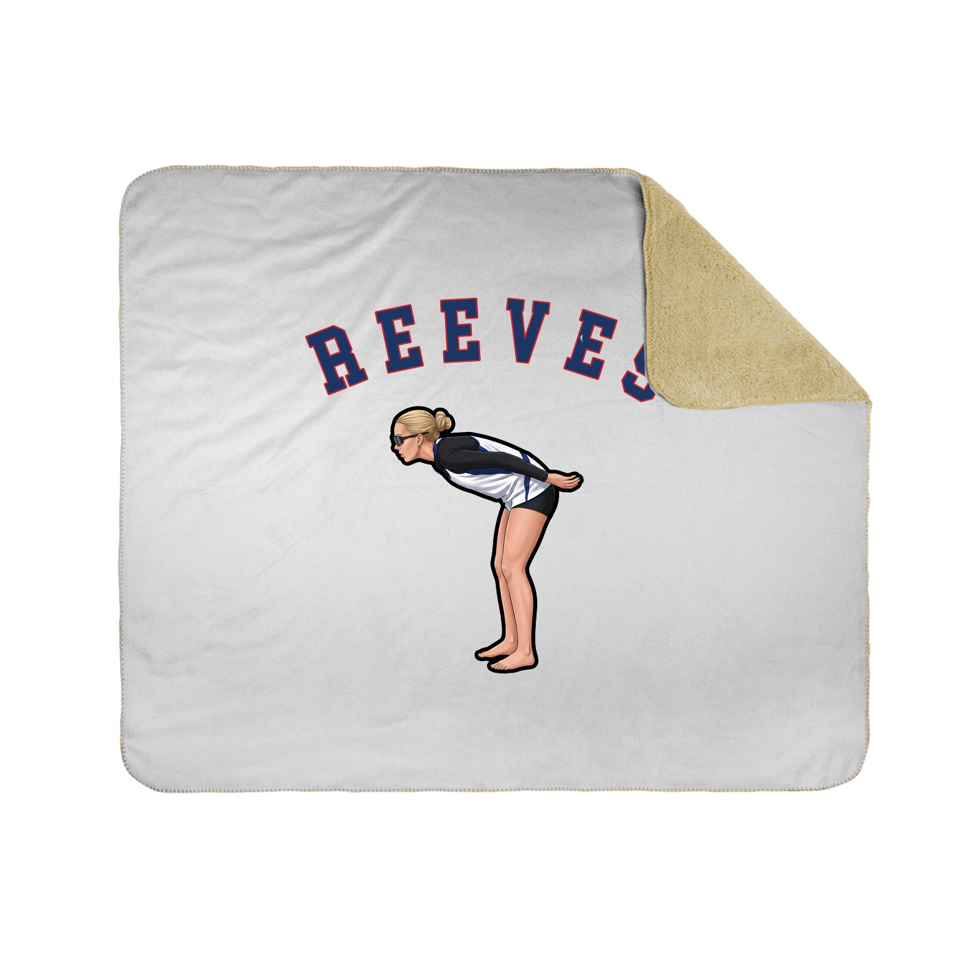 Throw Blanket — Shirsey Arch in White