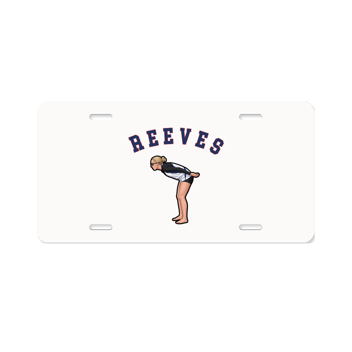 License Plate — Shirsey Arch in Classic