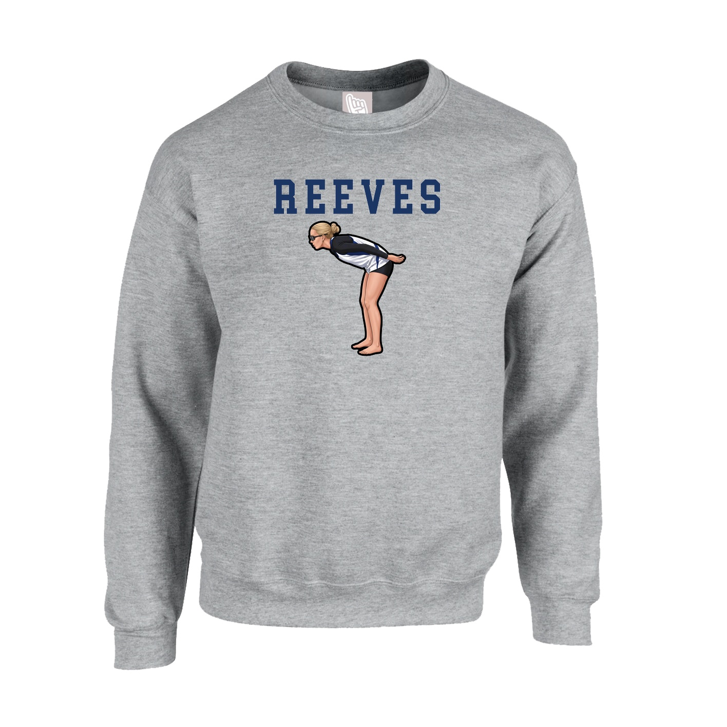Fleece Crew — Shirsey in Grey