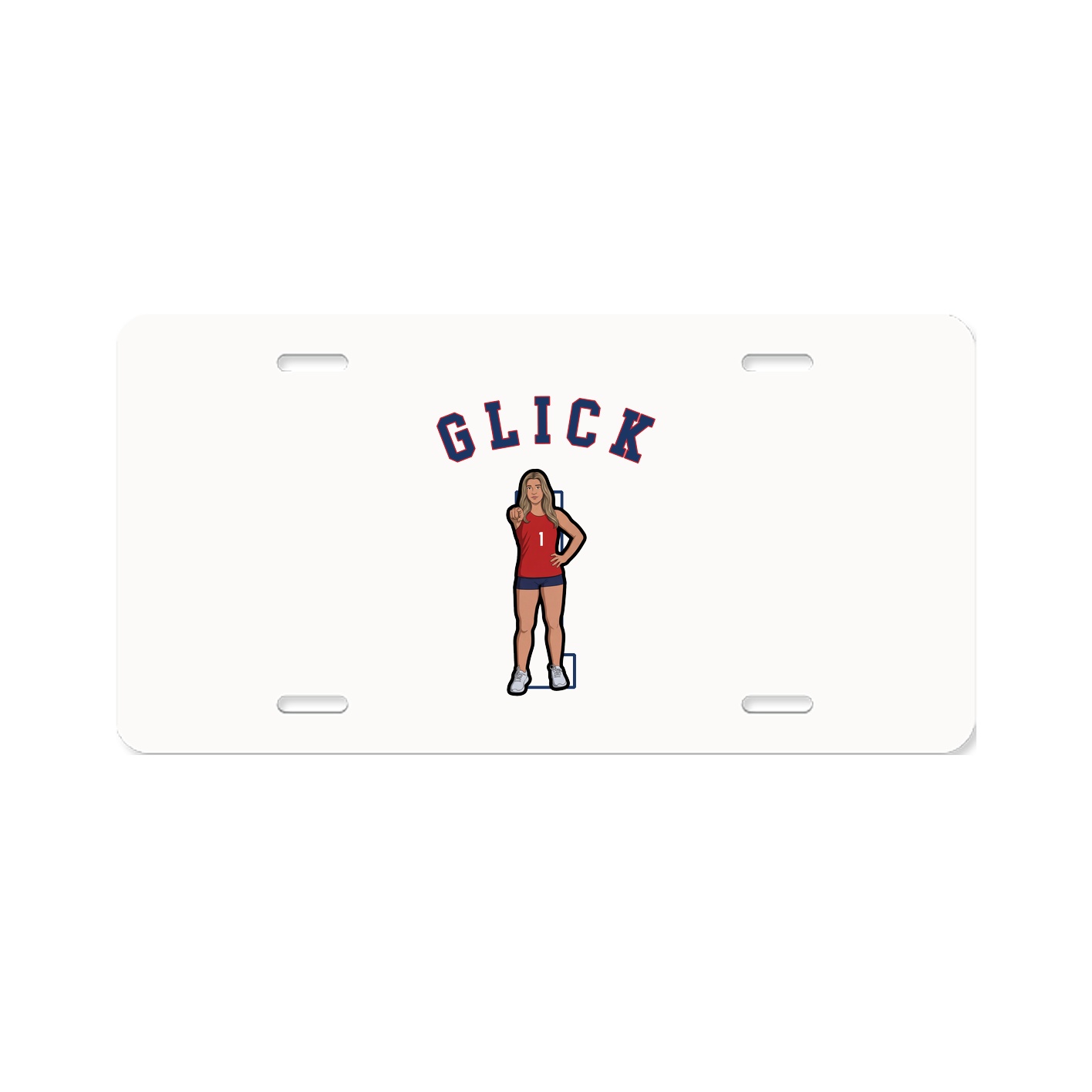 License Plate — Shirsey Arch in Classic