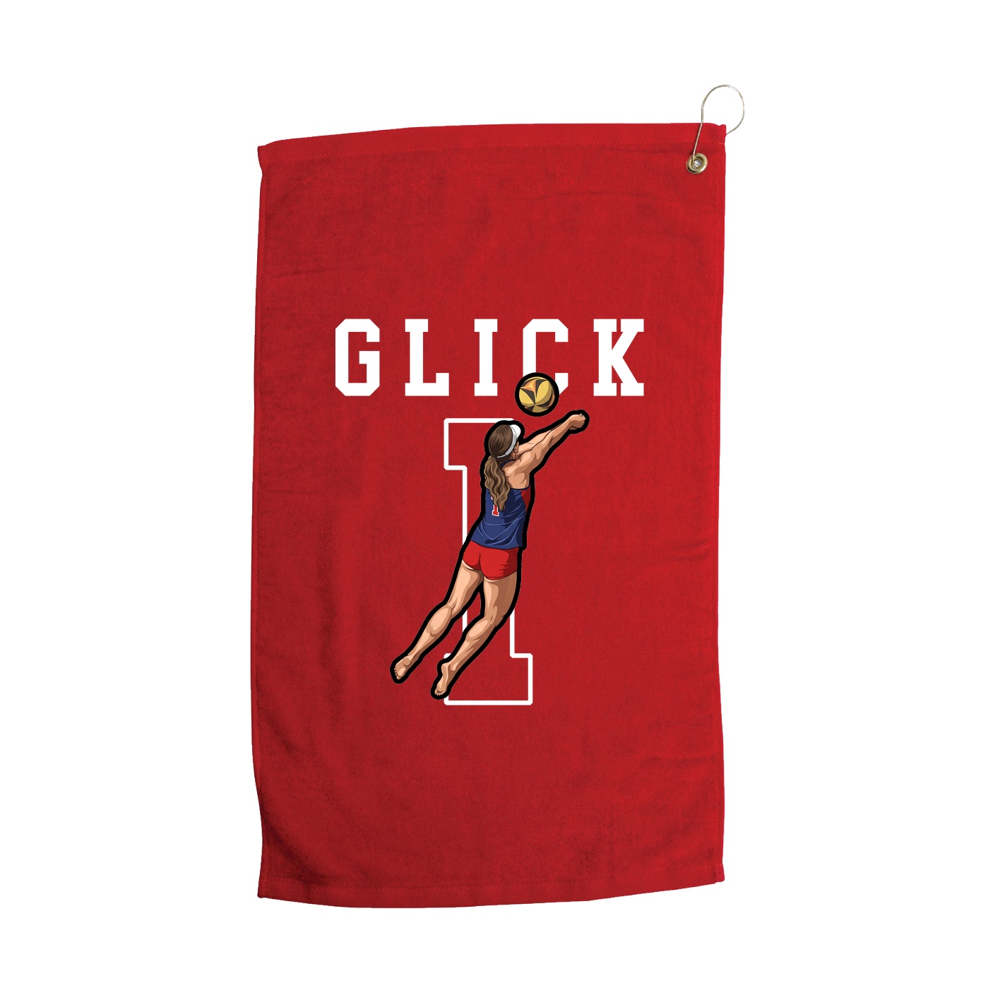 Terry Velour Golf Towel