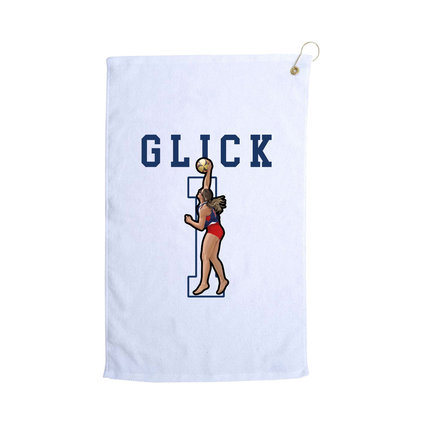 Golf Towel — Shirsey in White
