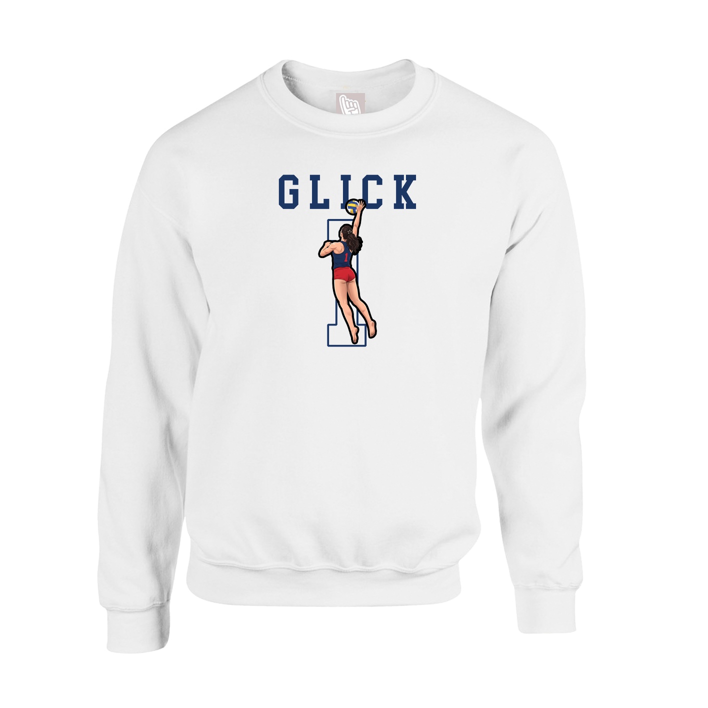 Fleece Crew — Shirsey in White