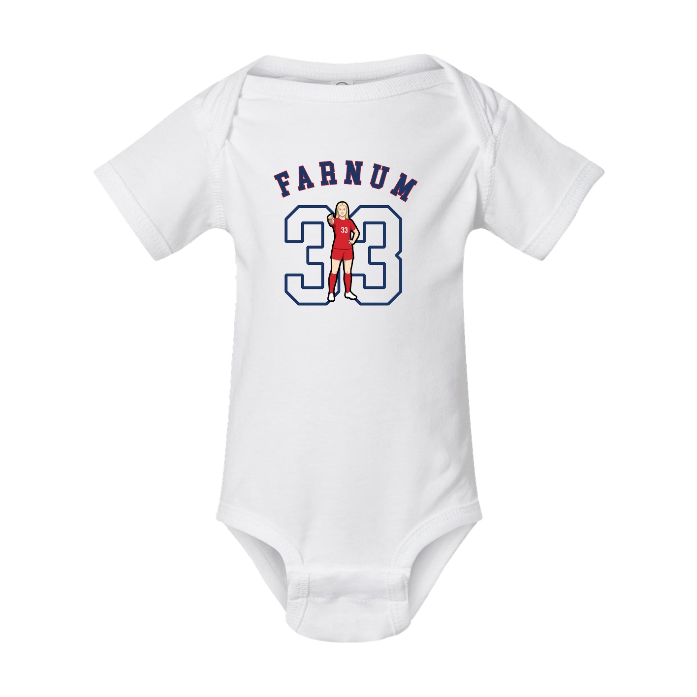 Baby Onesie — Shirsey Arch in White