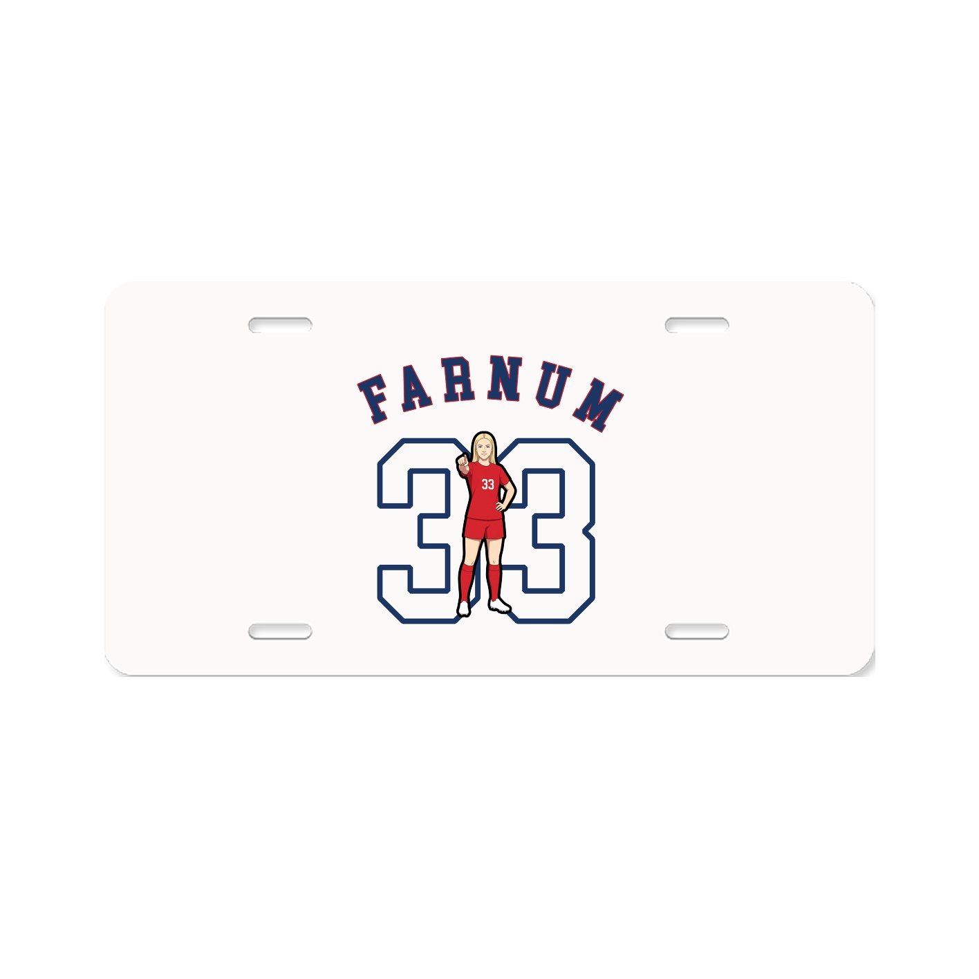 License Plate — Shirsey Arch in Classic