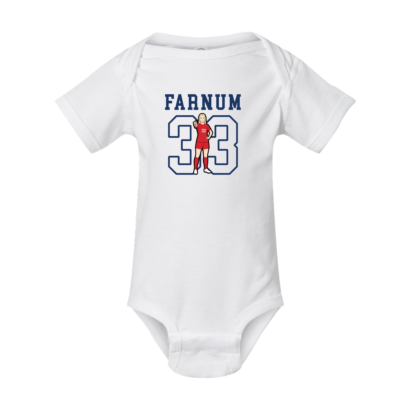 Baby Onesie — Shirsey in White