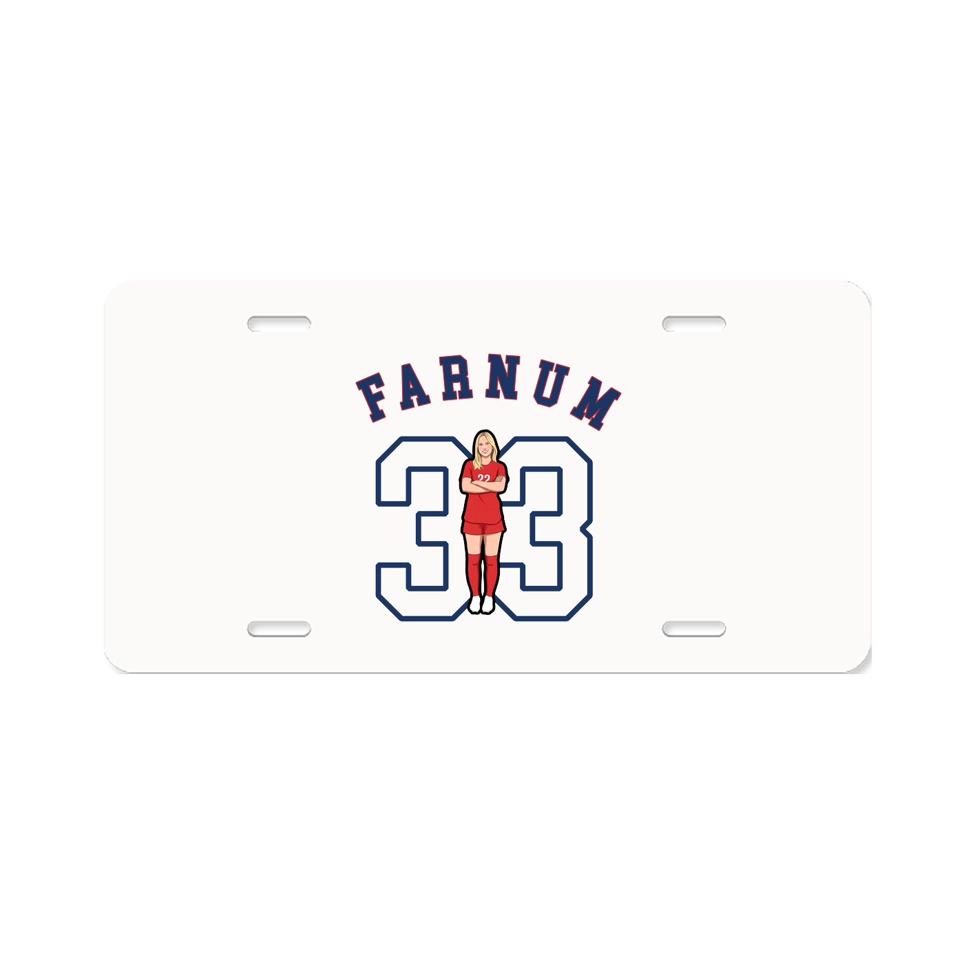 License Plate — Shirsey Arch in Classic