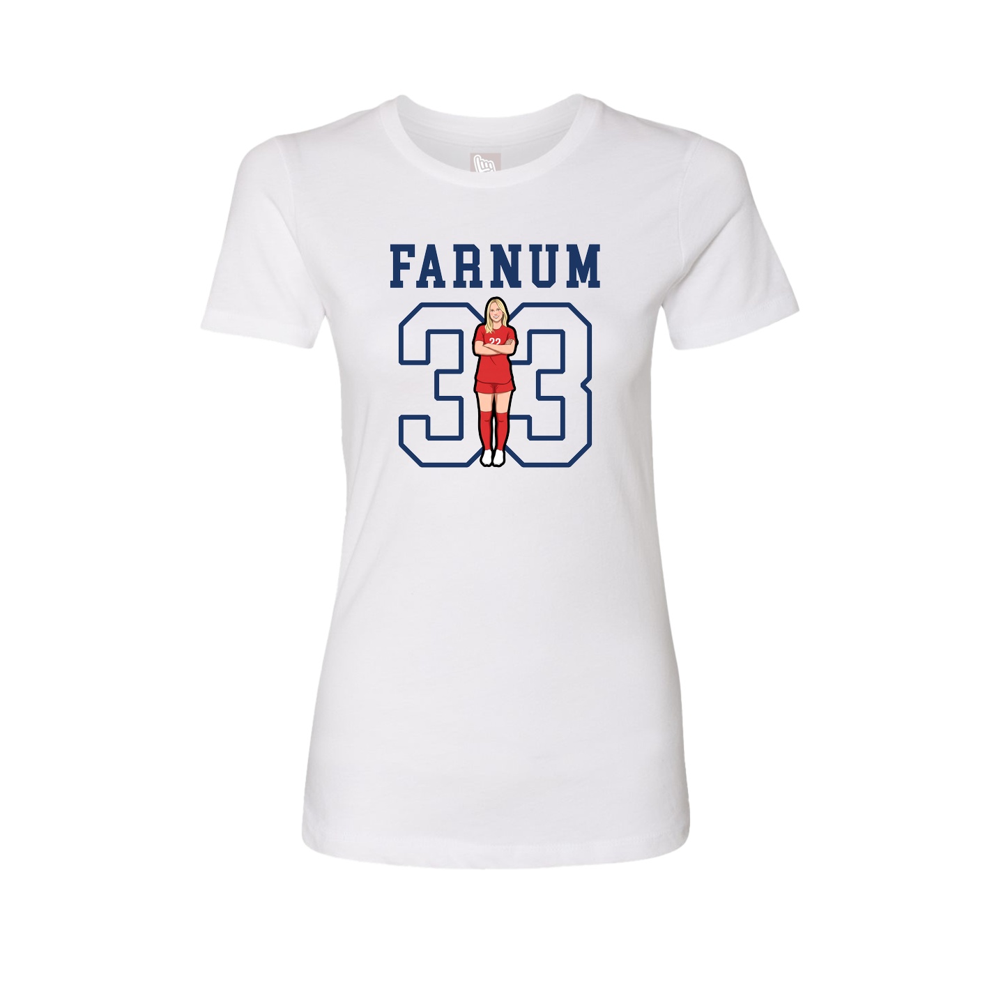 Fitted Women's Tee — Shirsey in White