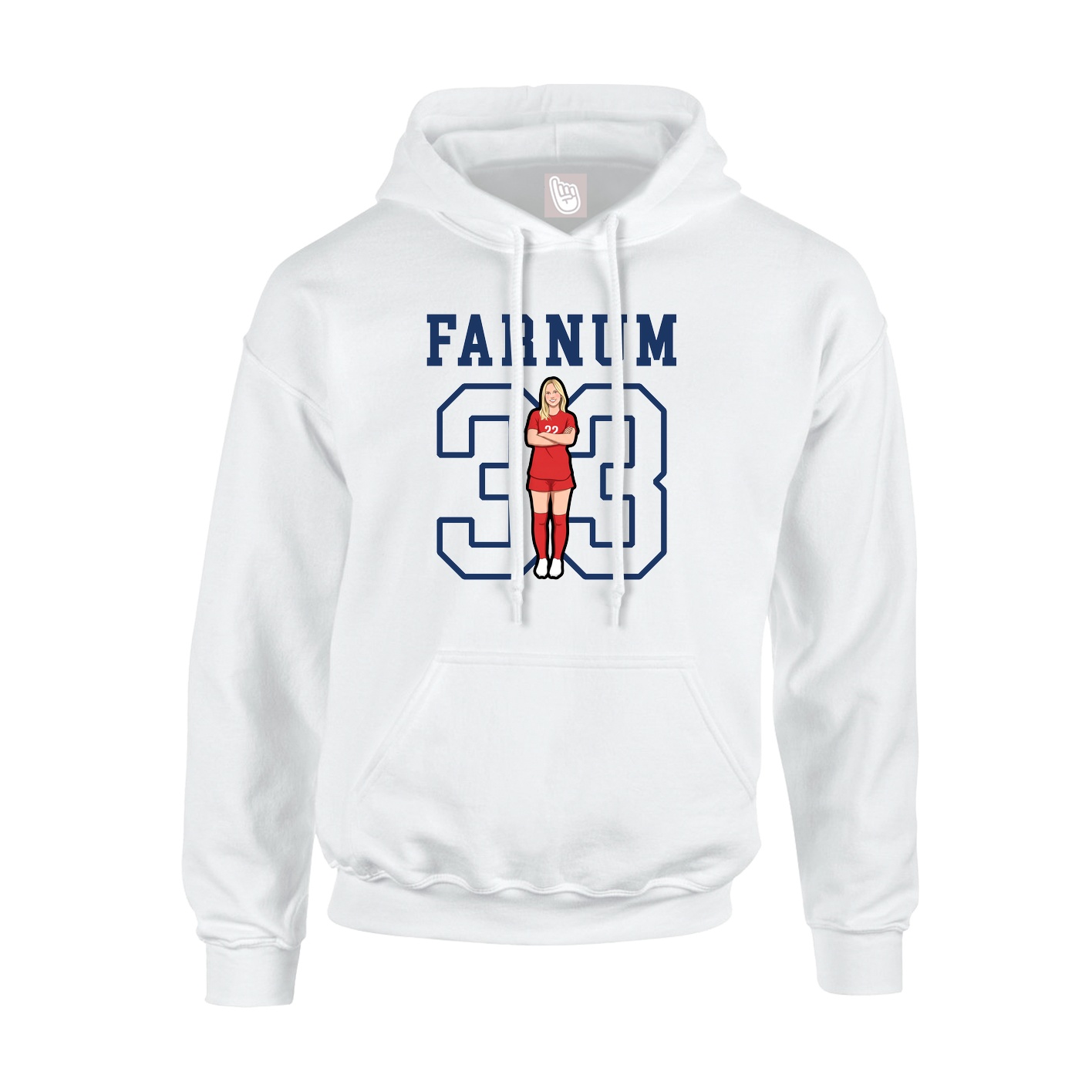 Youth Hoodie — Shirsey in White