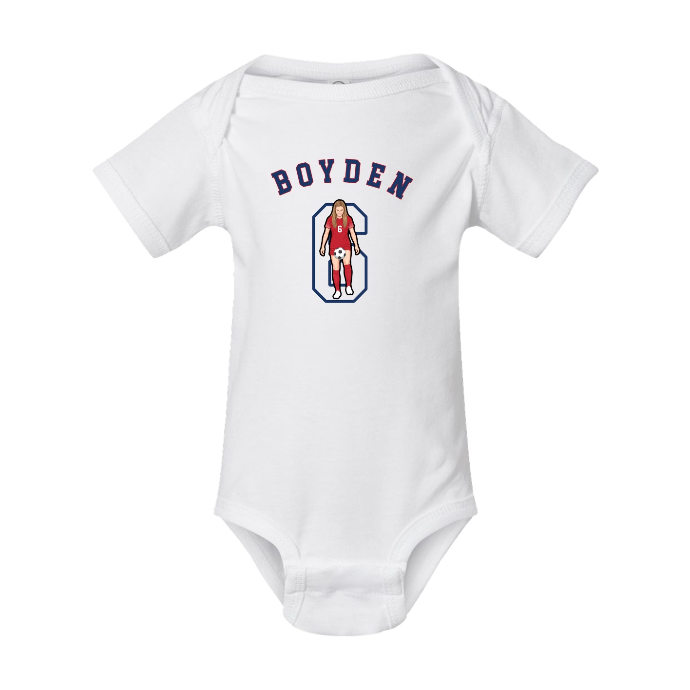 Baby Onesie — Shirsey Arch in White