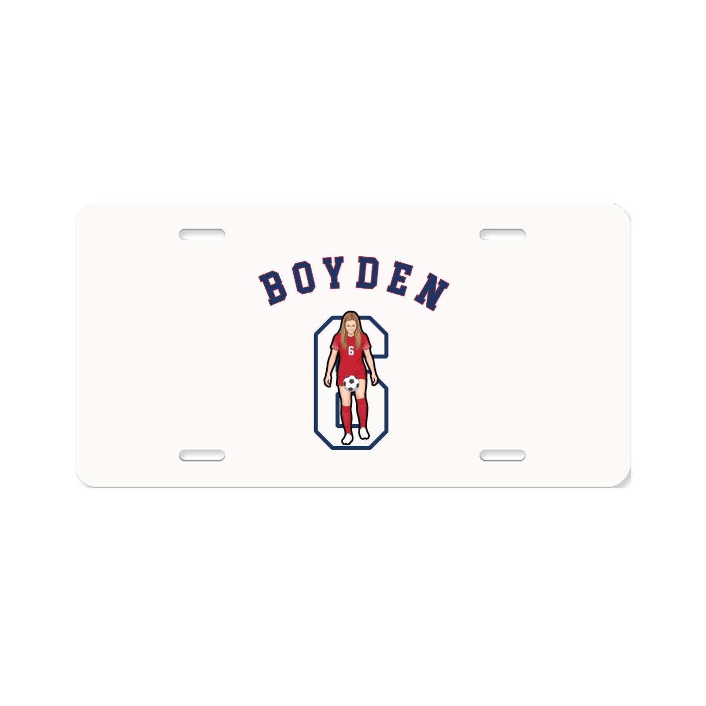 License Plate — Shirsey Arch in Classic