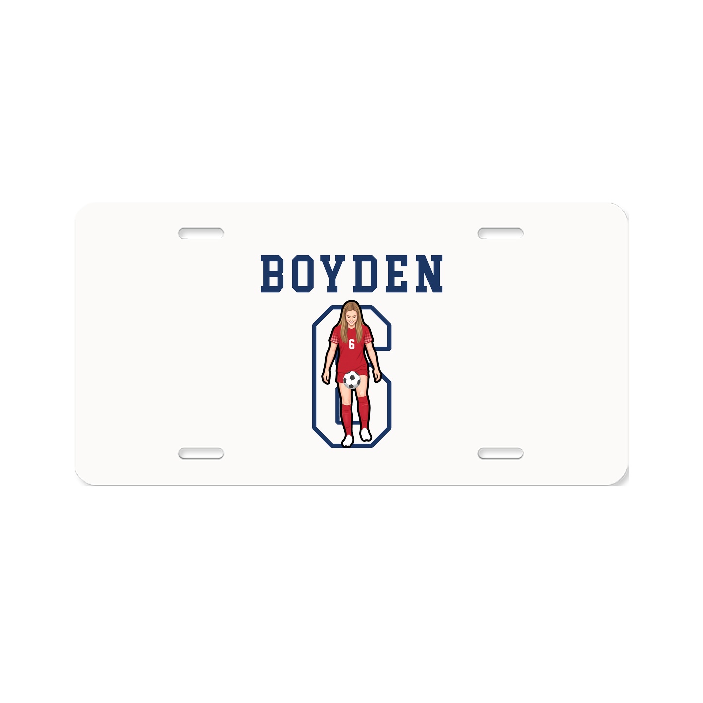 License Plate — Shirsey in Classic