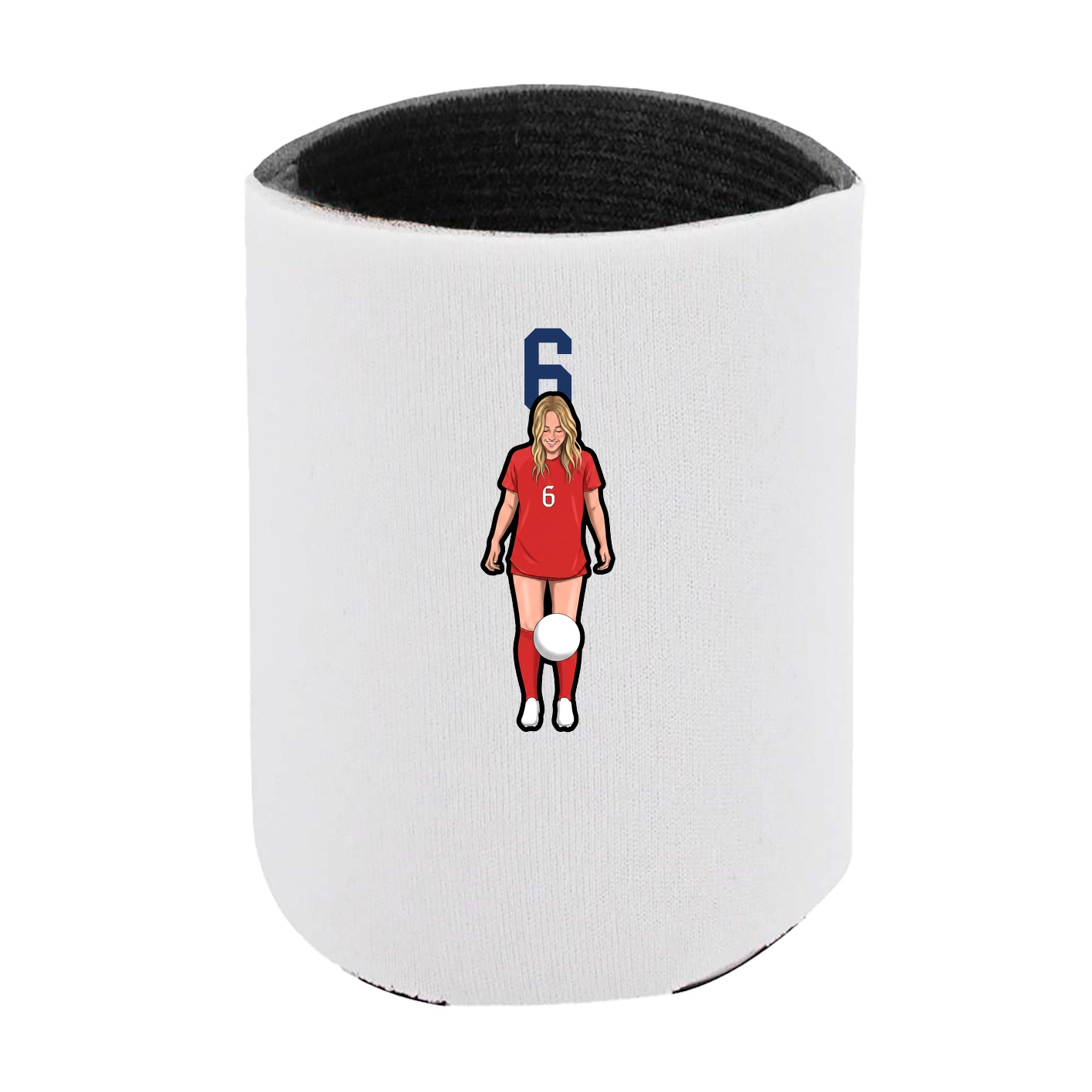 Can Holder — Number Top in White