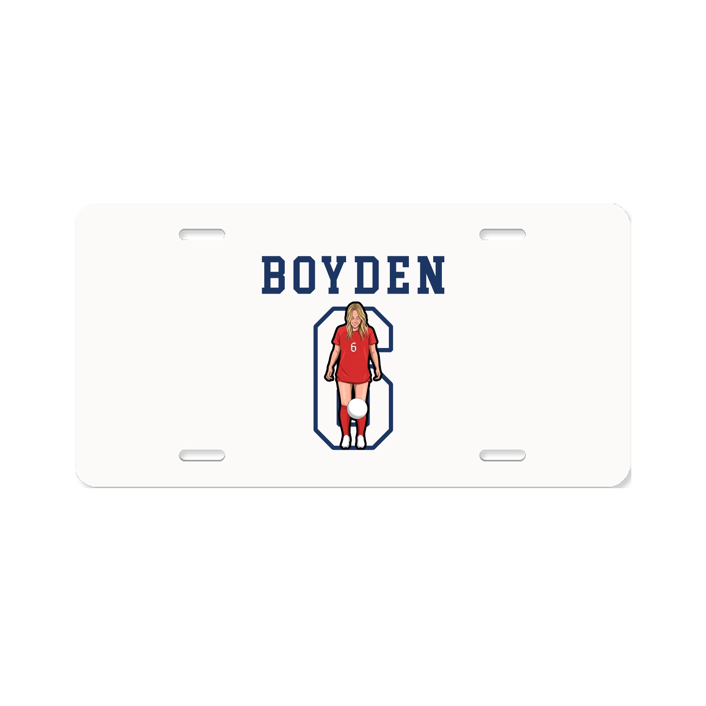 License Plate — Shirsey in Classic