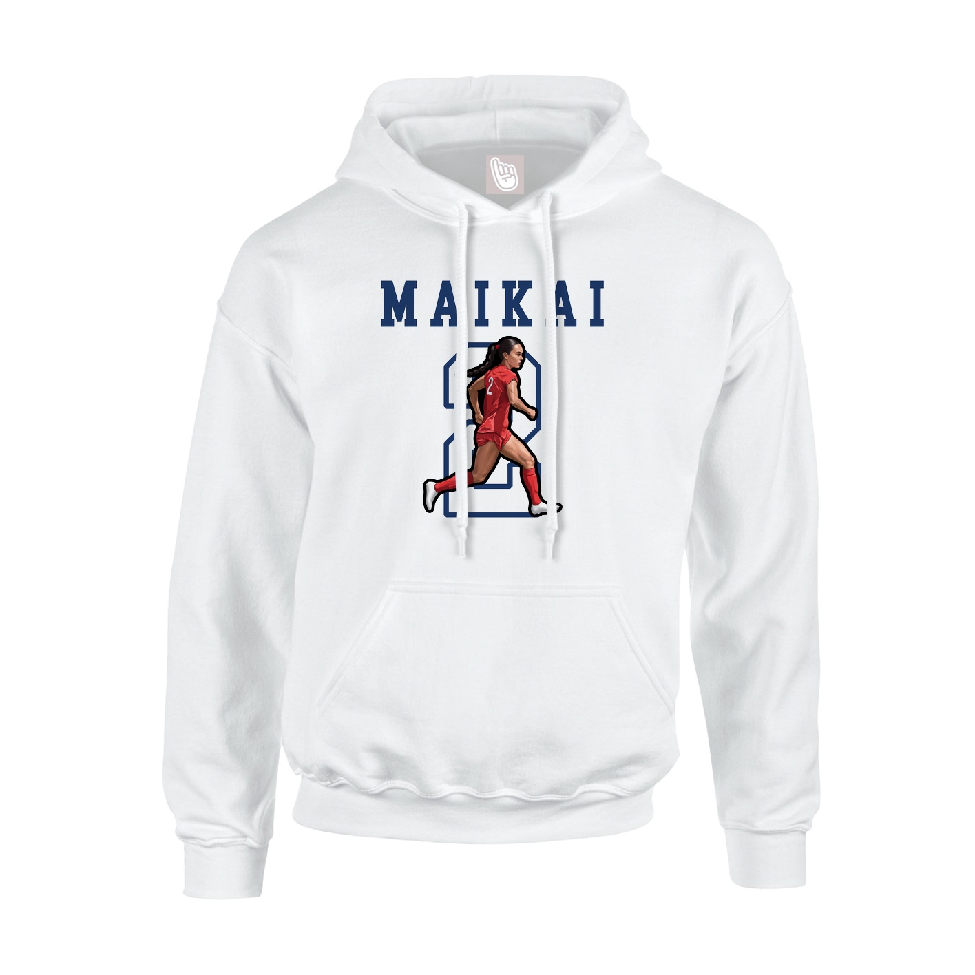 Hoodie — Shirsey in White