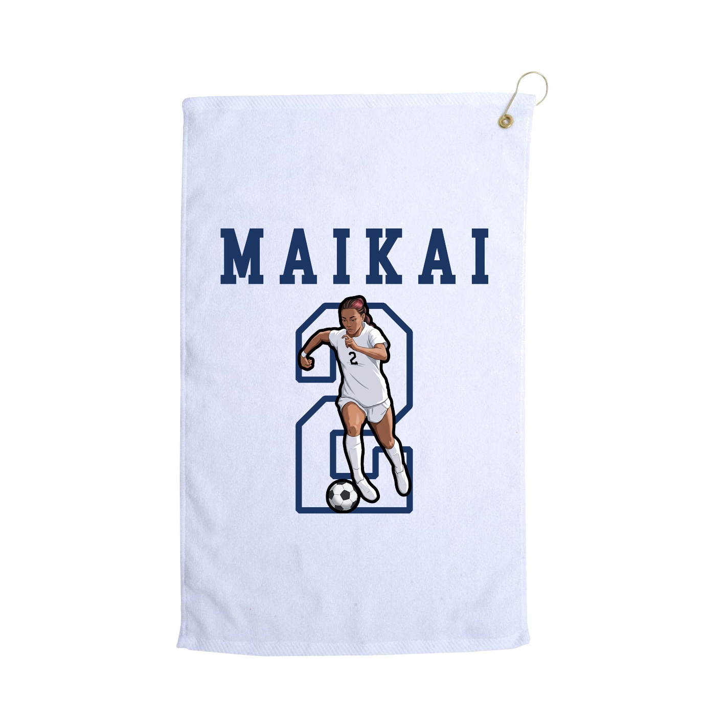 Golf Towel — Shirsey in White