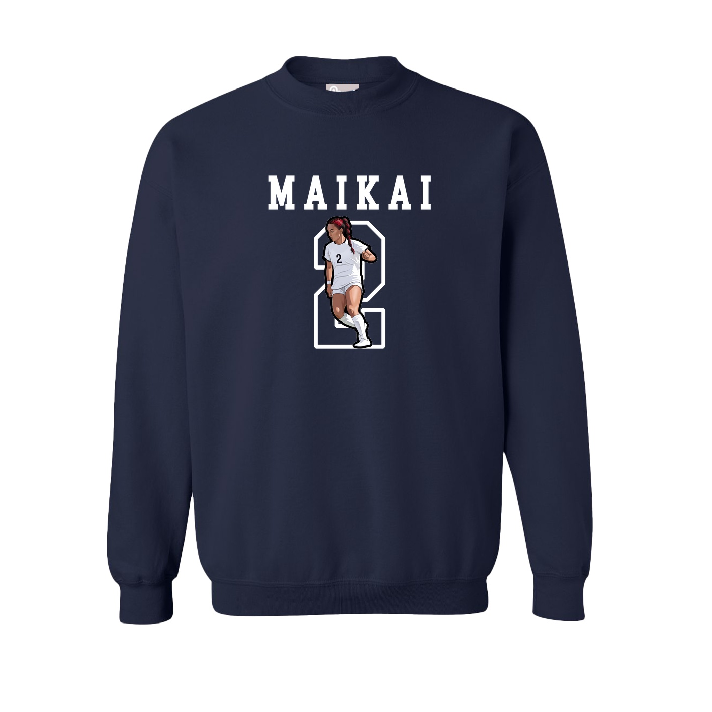 Fleece Crew — Shirsey in Navy