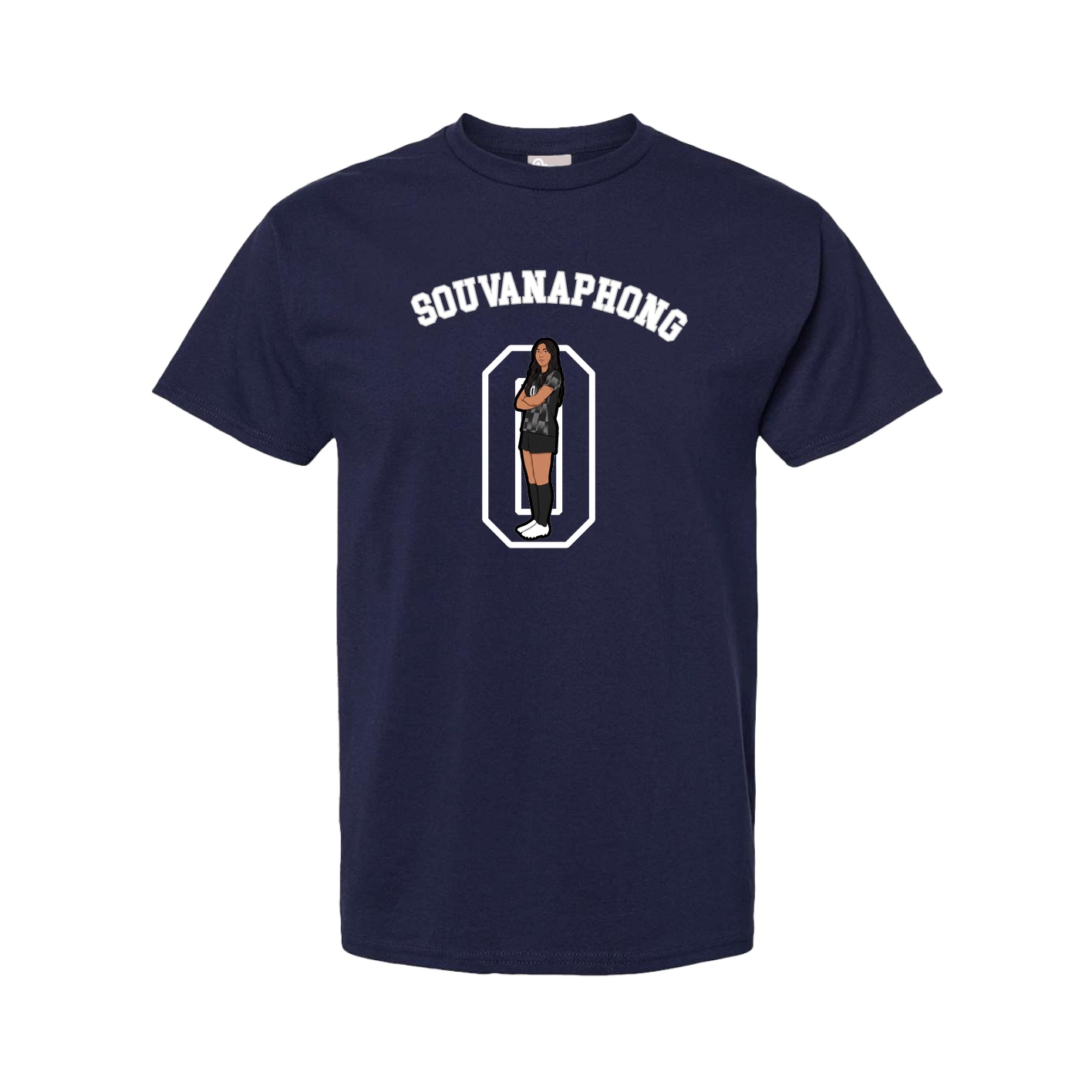 Youth Tee — Shirsey Arch in Navy