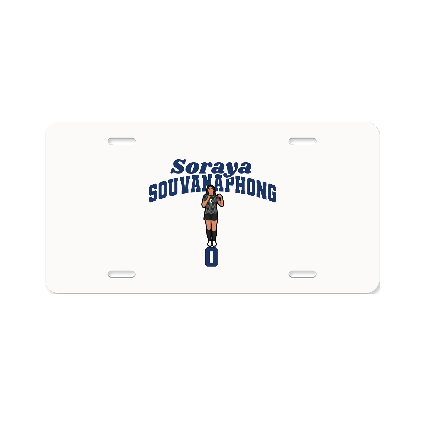 License Plate — Signature Arch in Classic