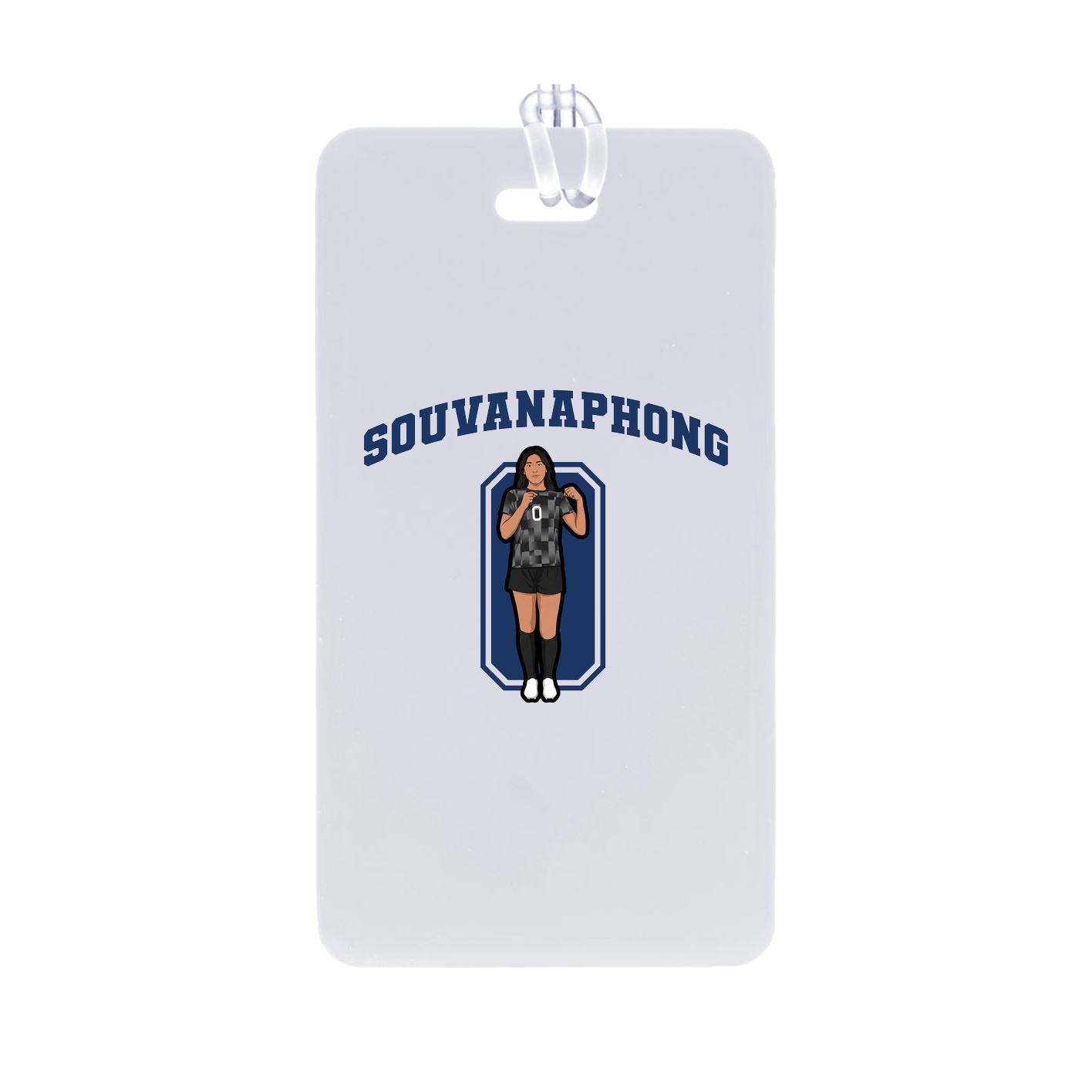 Bag Tag — Number in Classic