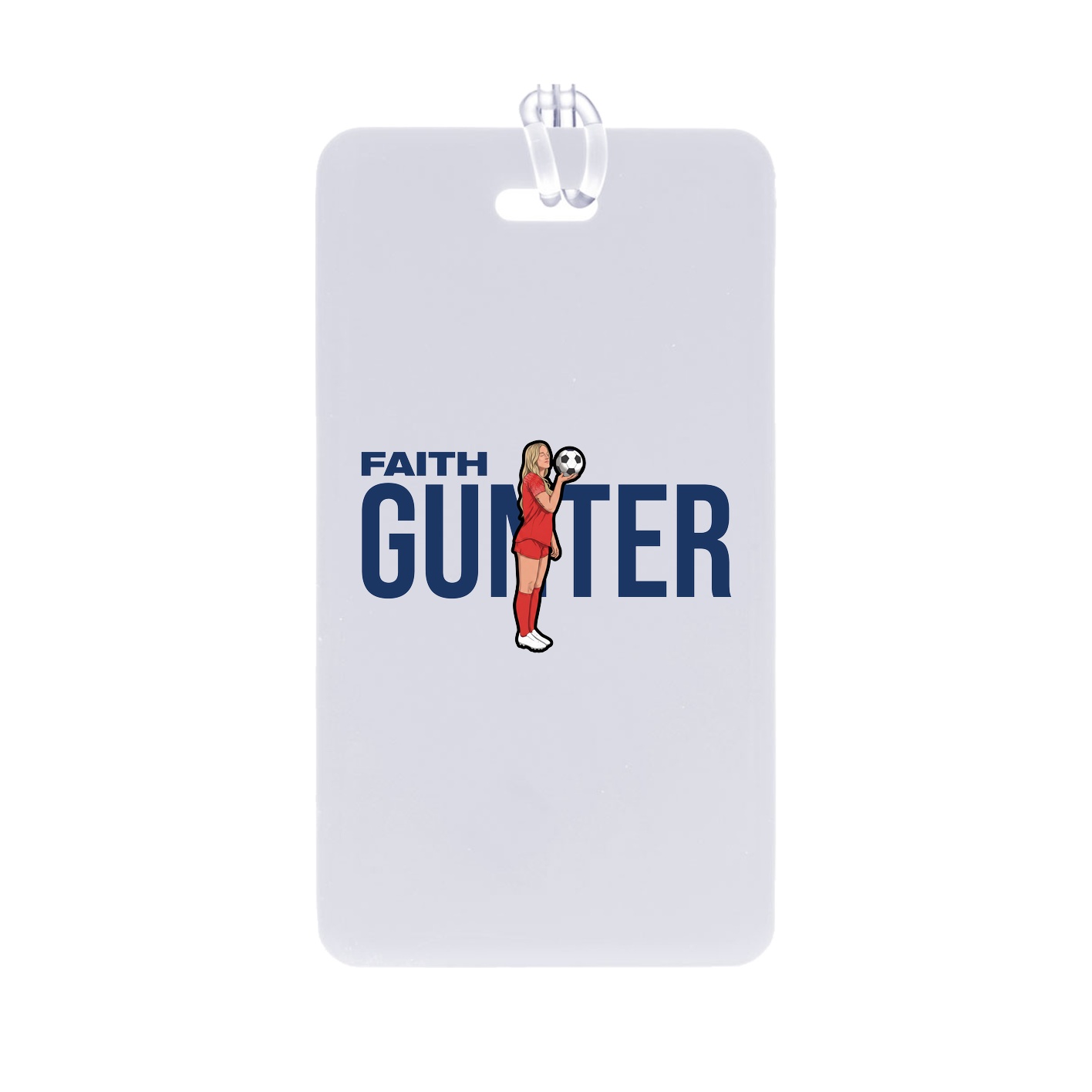 Bag Tag — Player Name in Classic