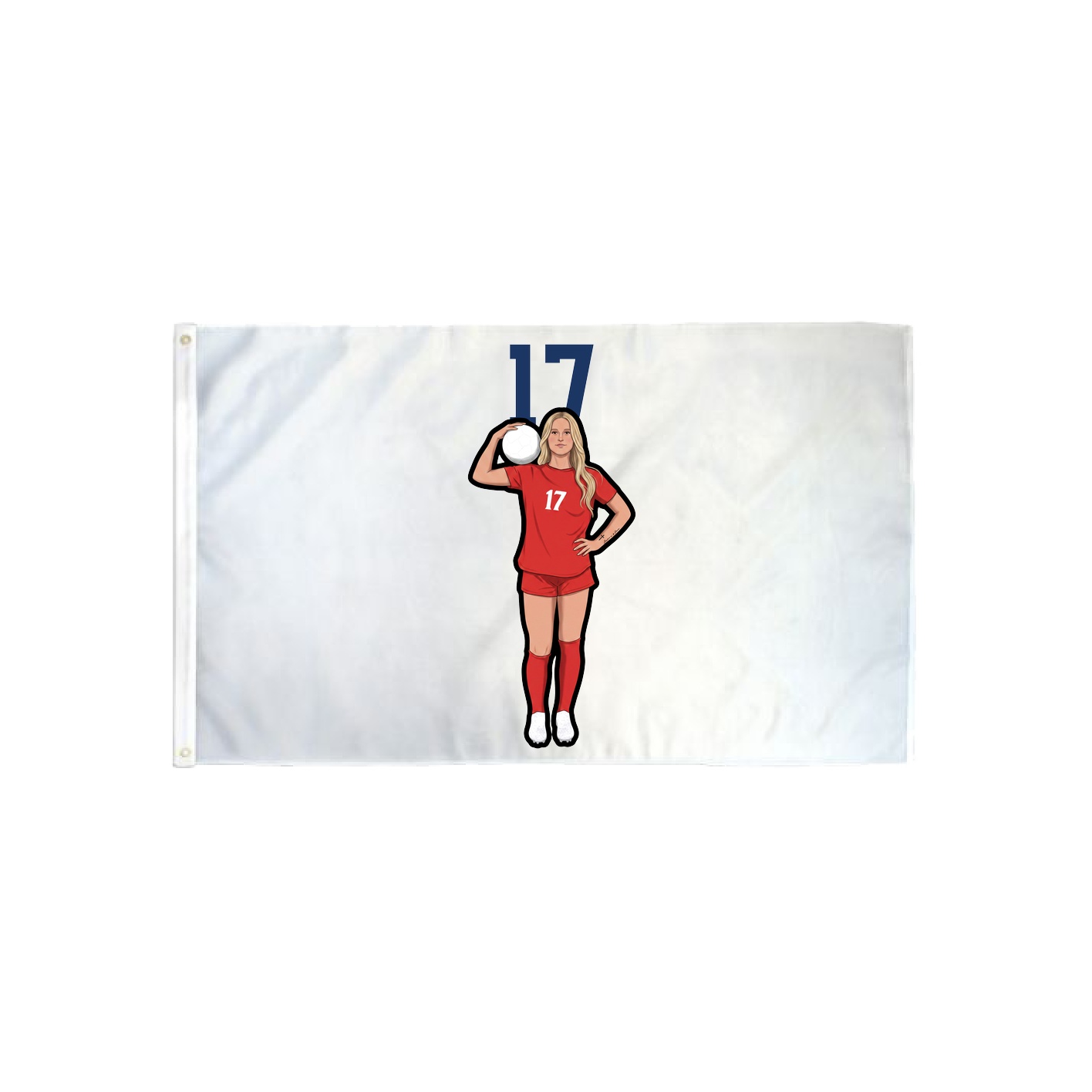 3x5 Flag — Number Top in Classic