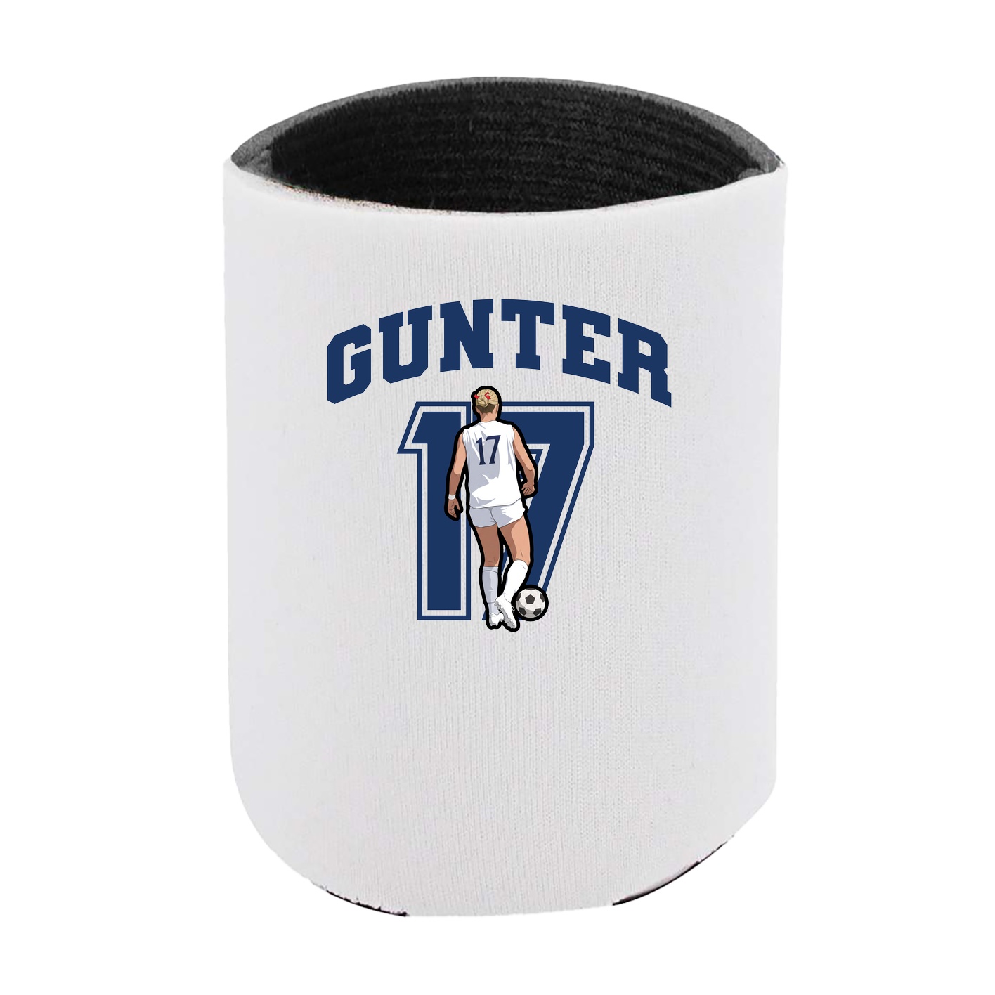 Can Holder — Number in White