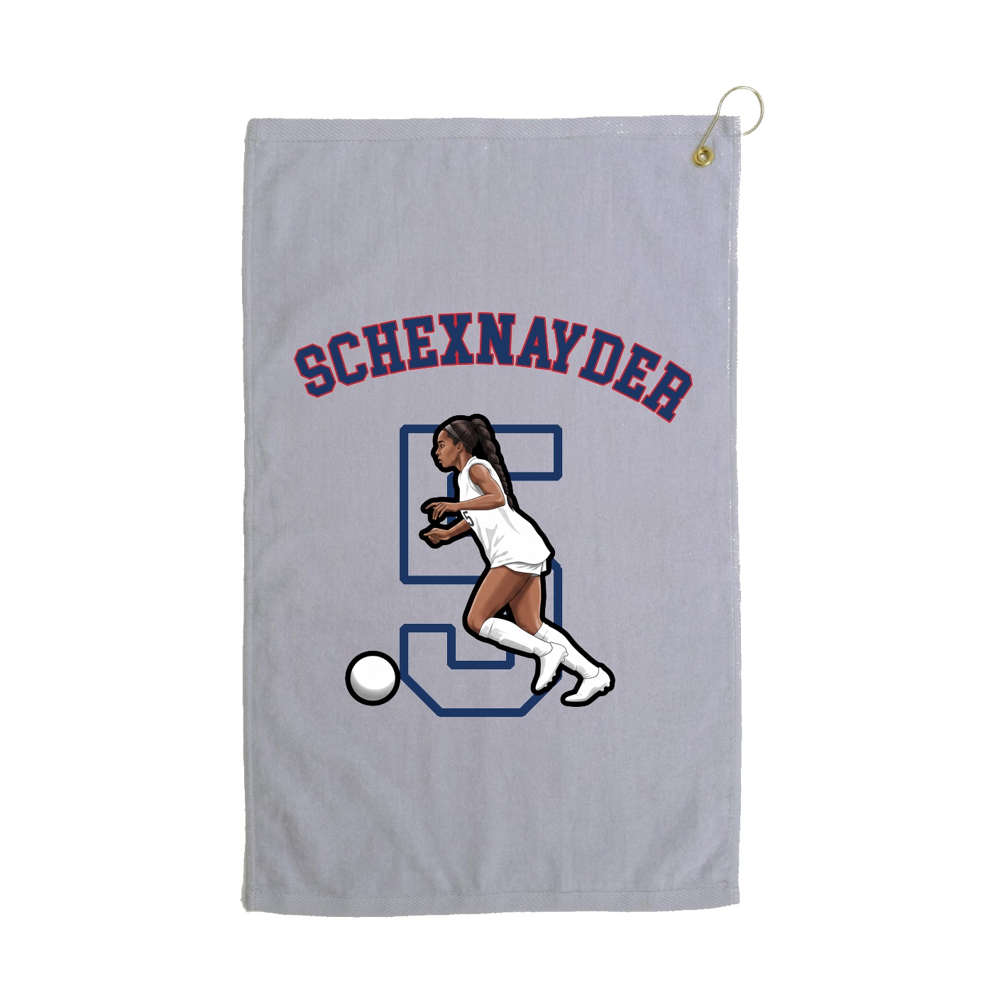 Golf Towel — Shirsey Arch in Grey