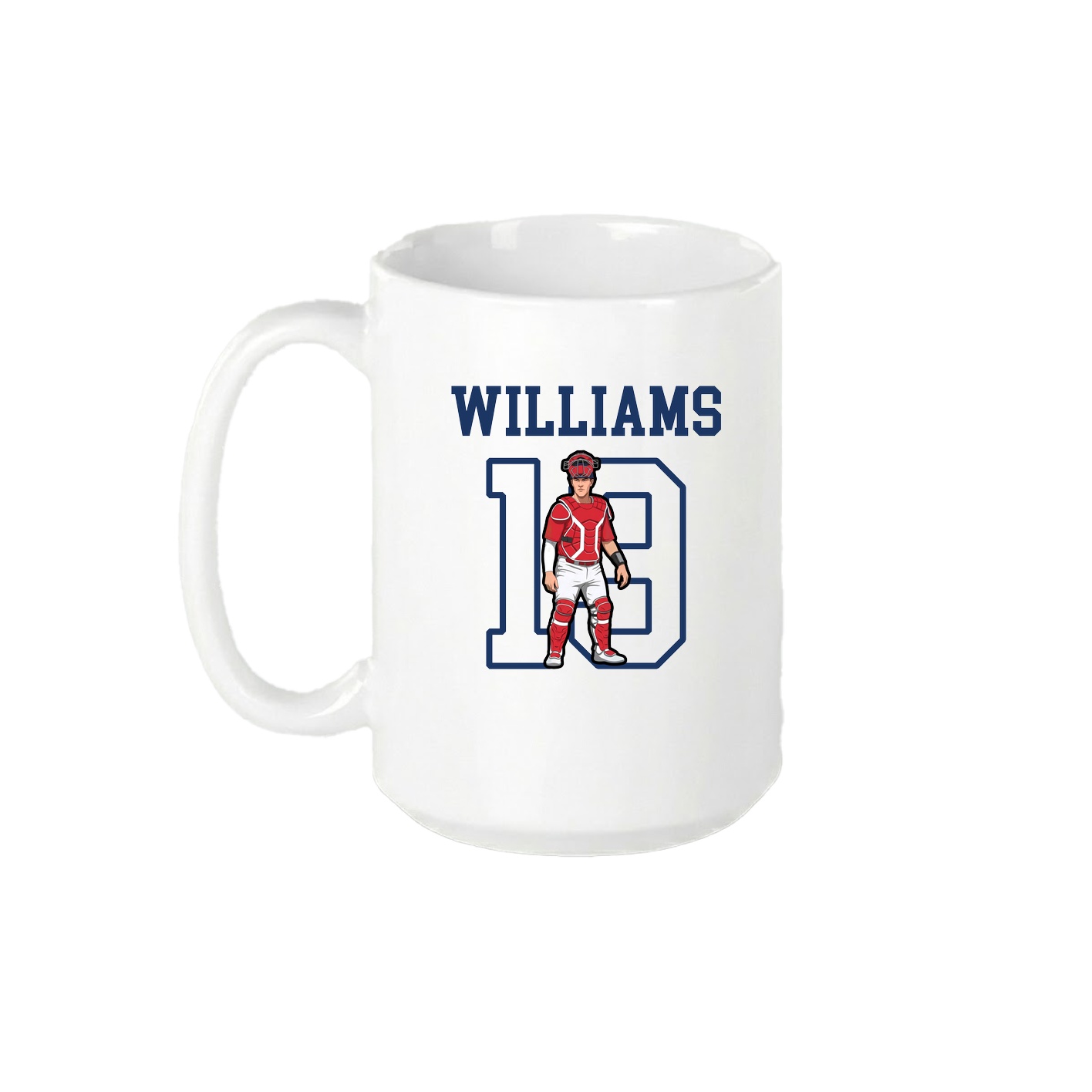 15oz Coffee Mug — Shirsey in White