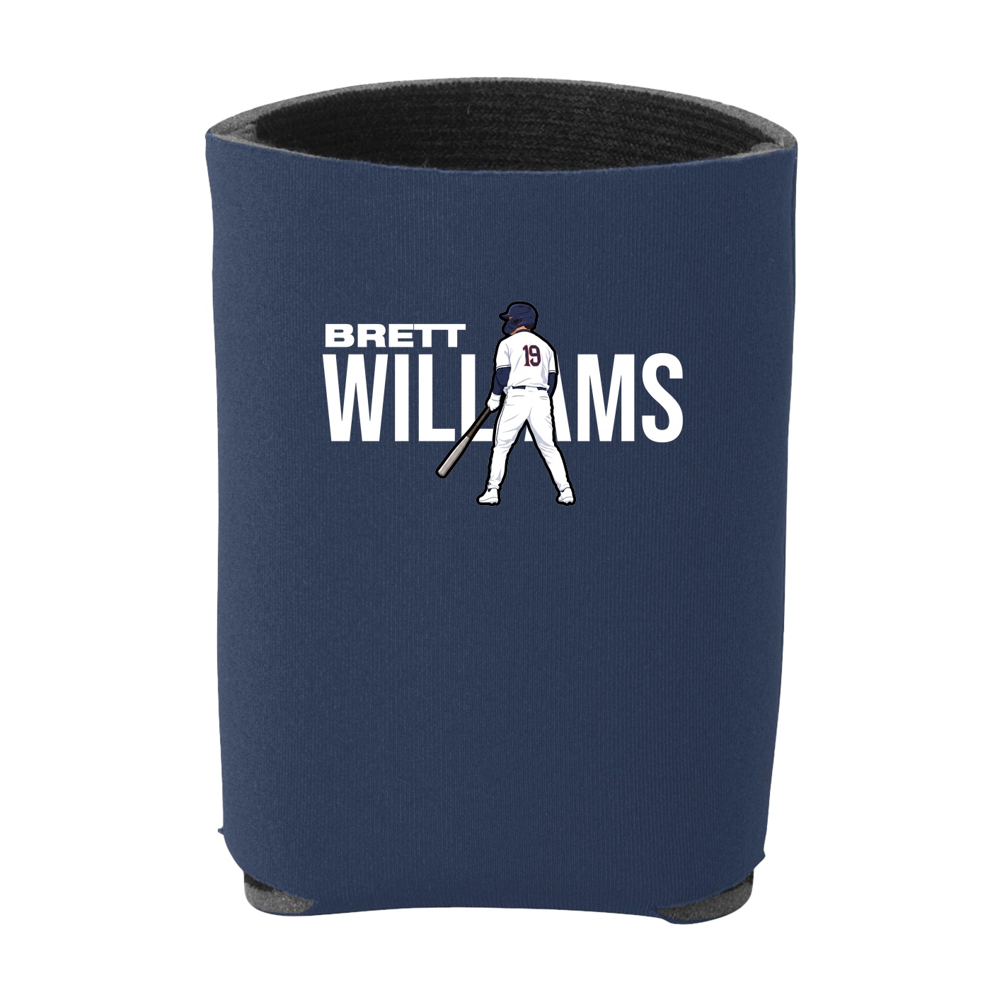 Can Holder — Player Name in Navy