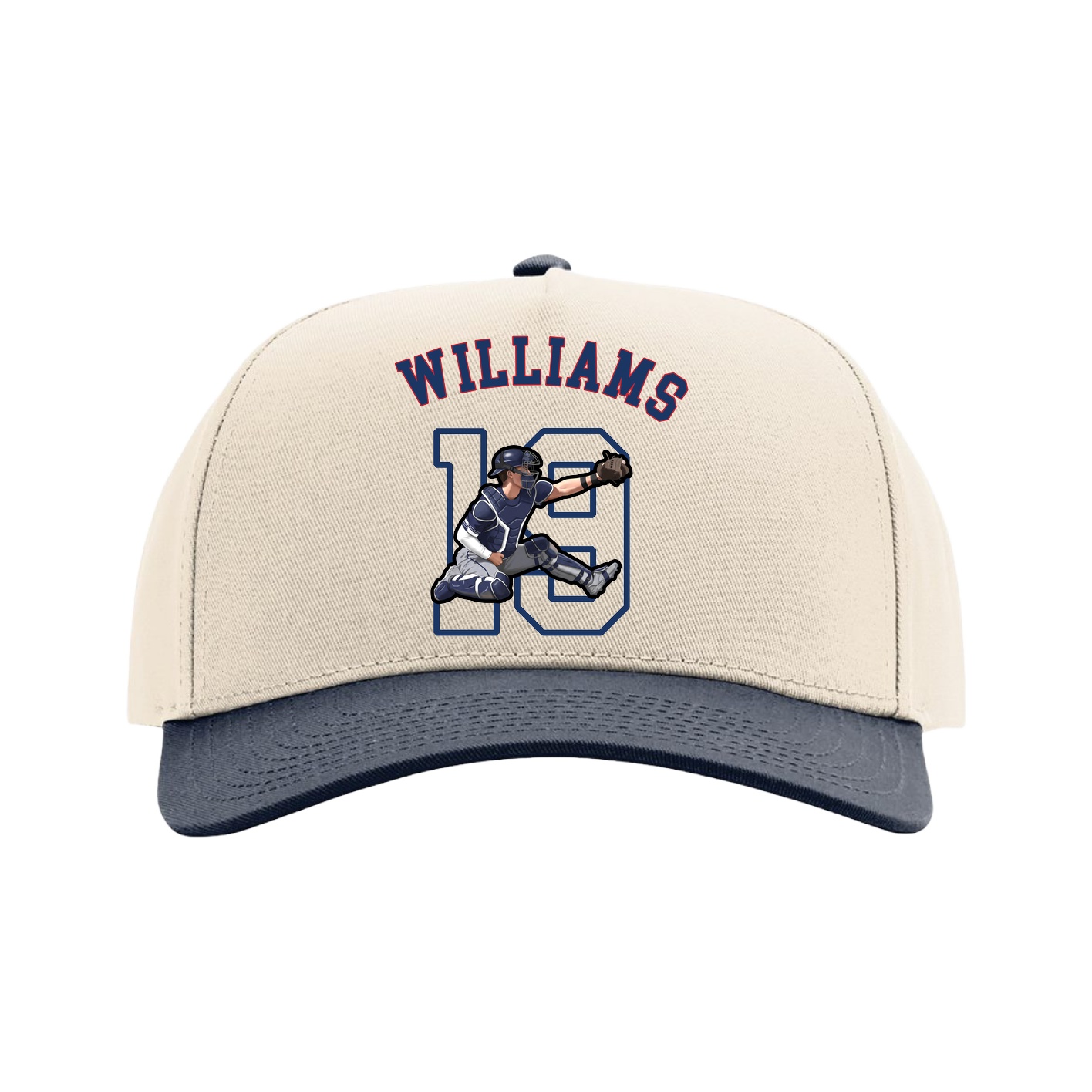 Full Fabric Five-Panel Champ Cap