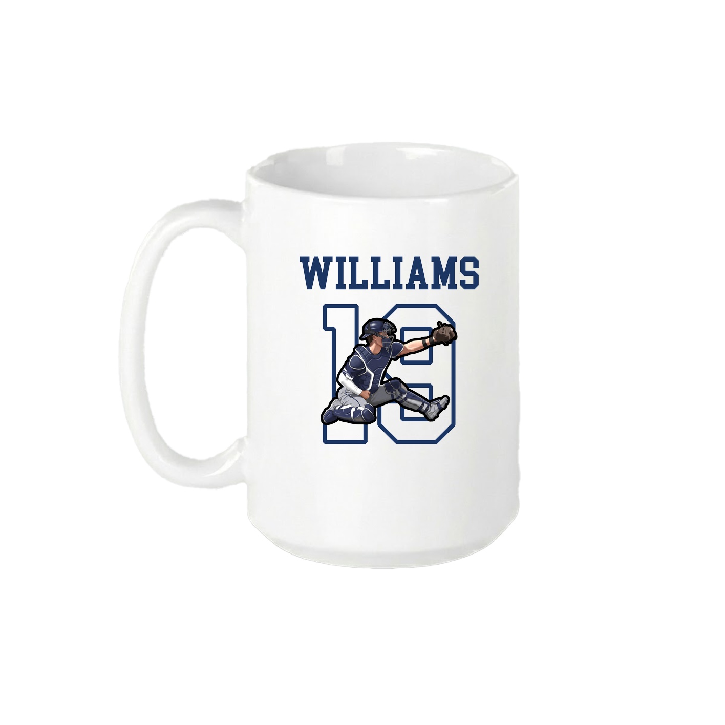 15oz Coffee Mug — Shirsey in White
