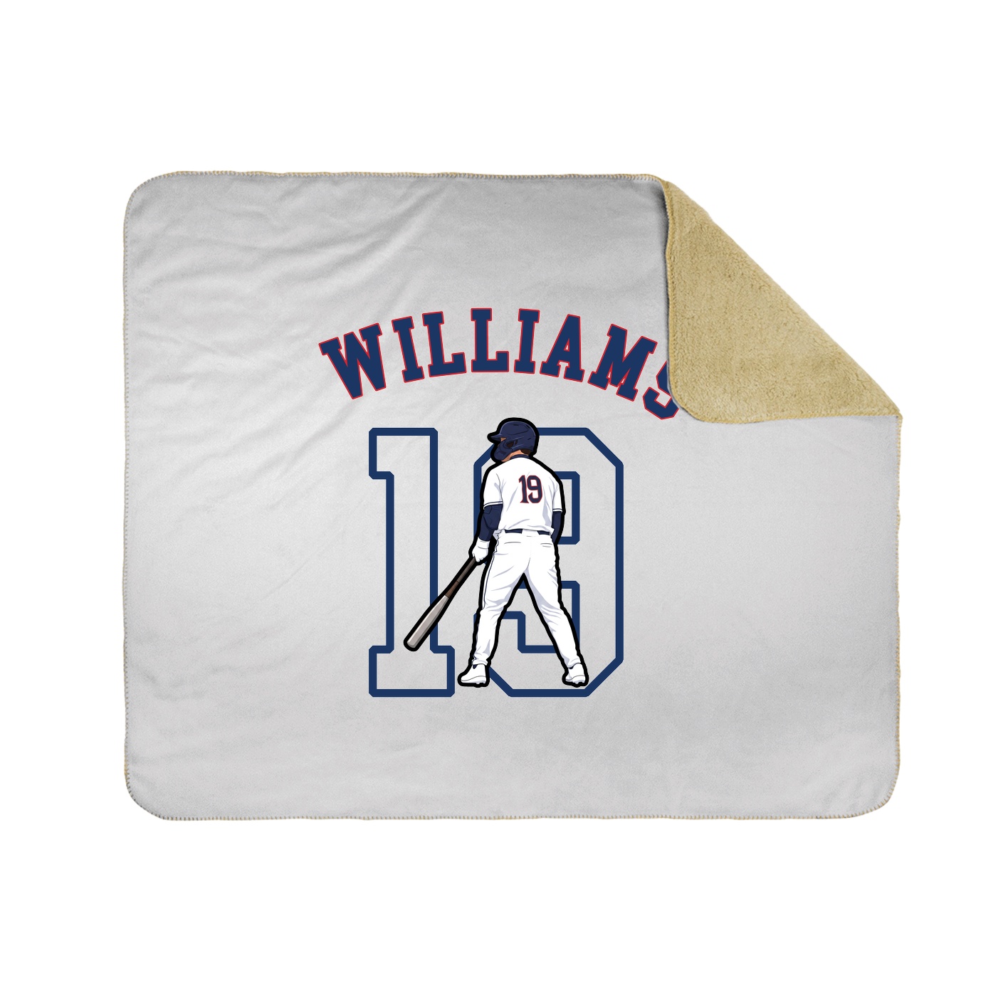 Throw Blanket — Shirsey Arch in White
