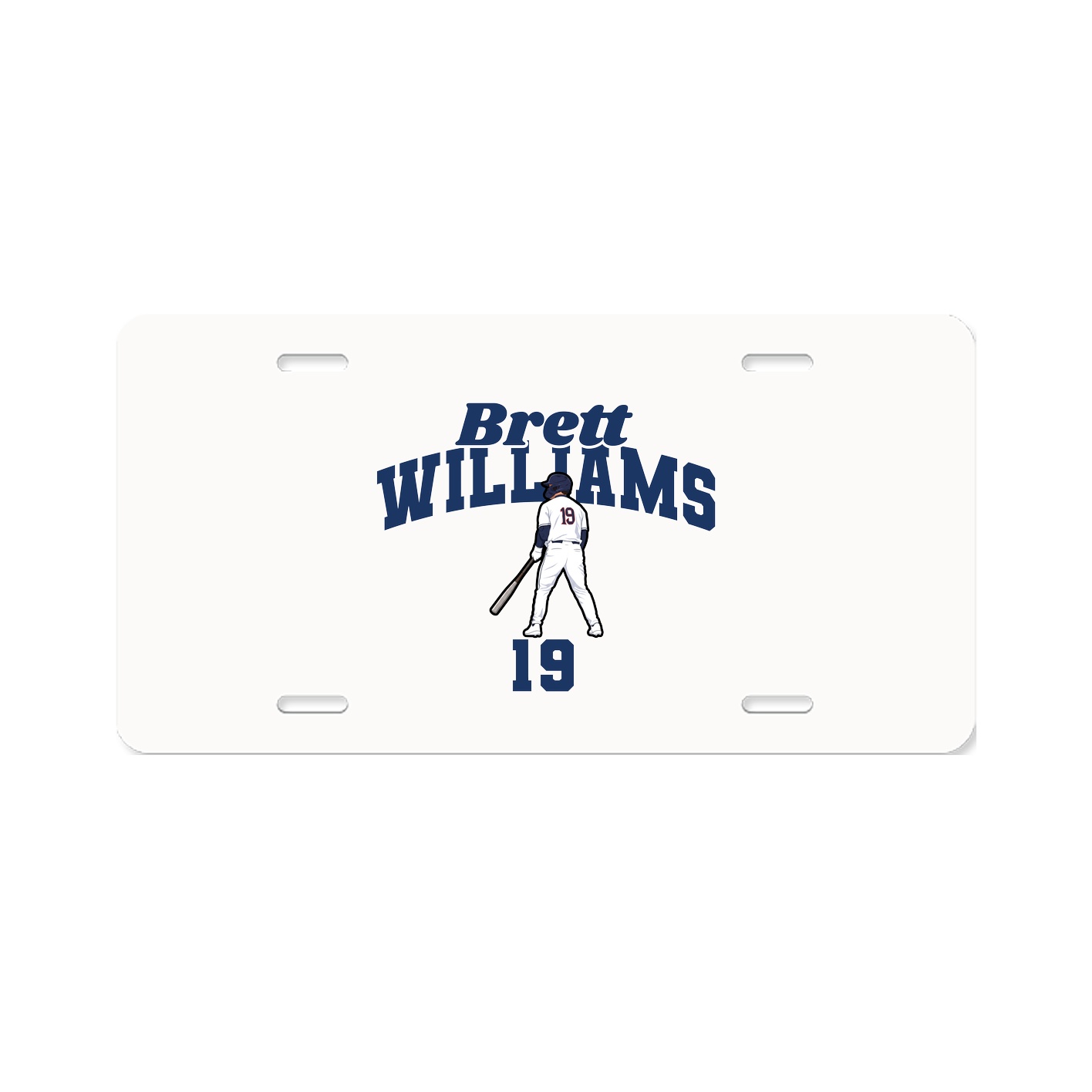 License Plate — Signature Arch in Classic