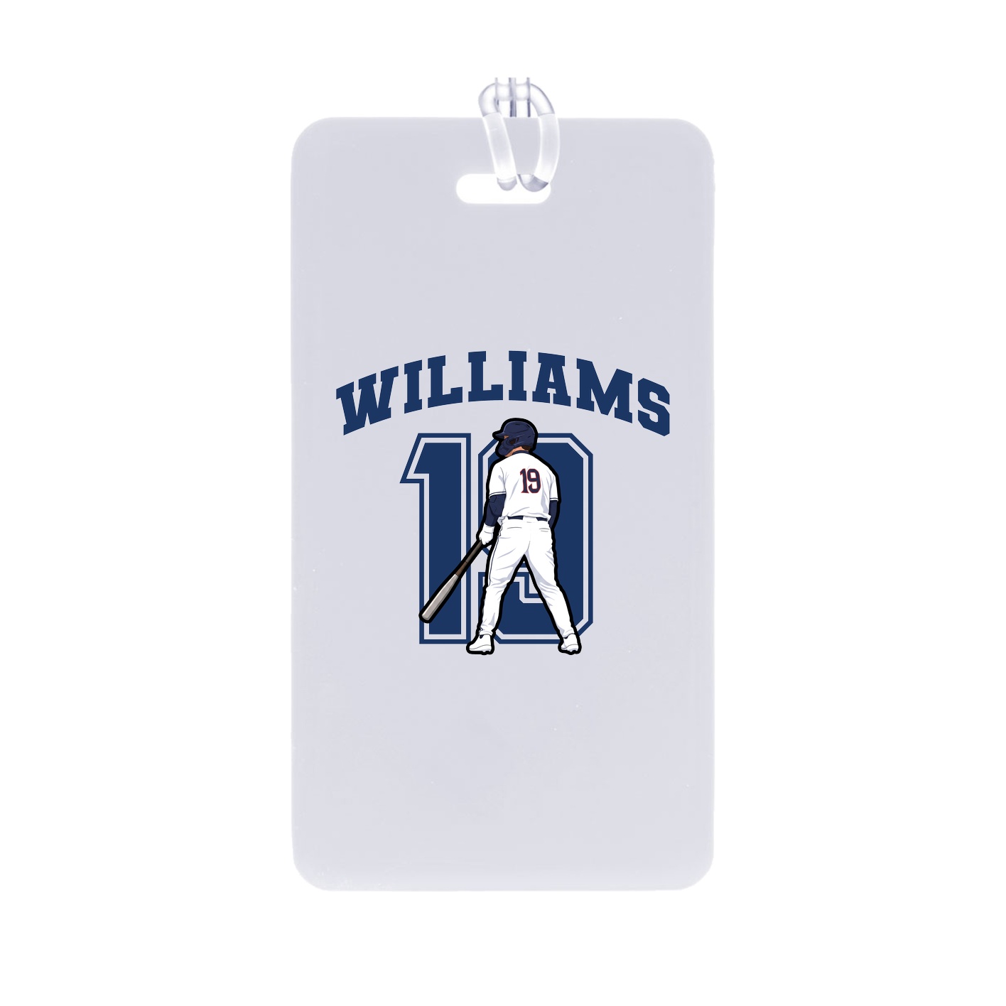 Bag Tag — Number in Classic