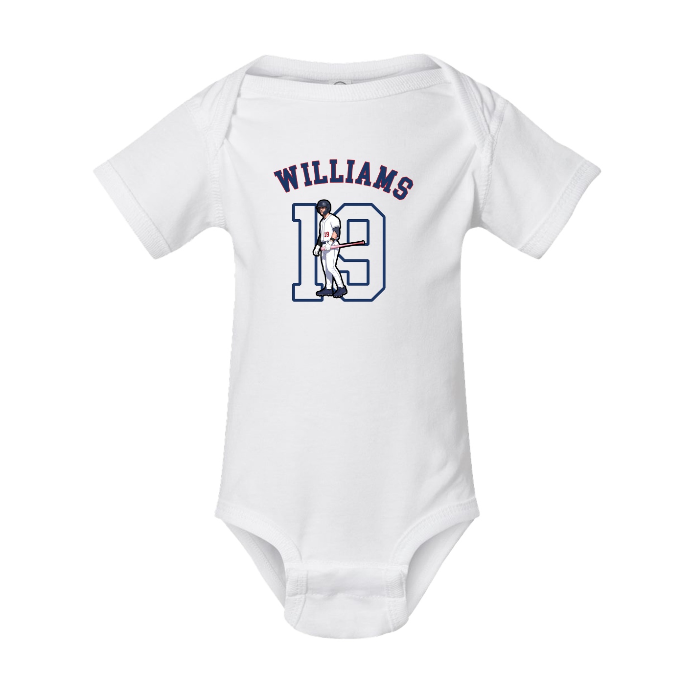 Baby Onesie — Shirsey Arch in White