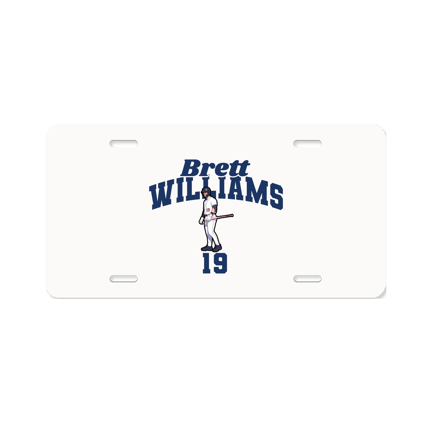 License Plate — Signature Arch in Classic