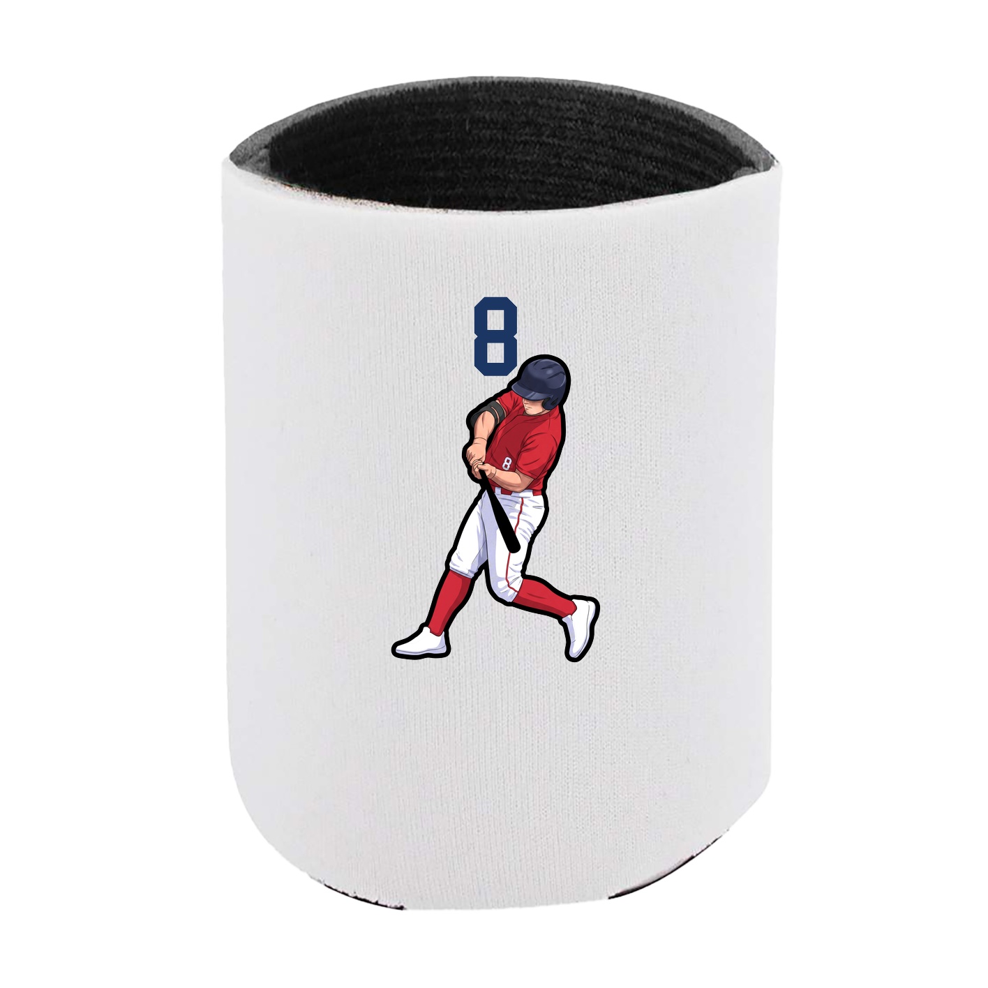 Can Holder — Number Top in White